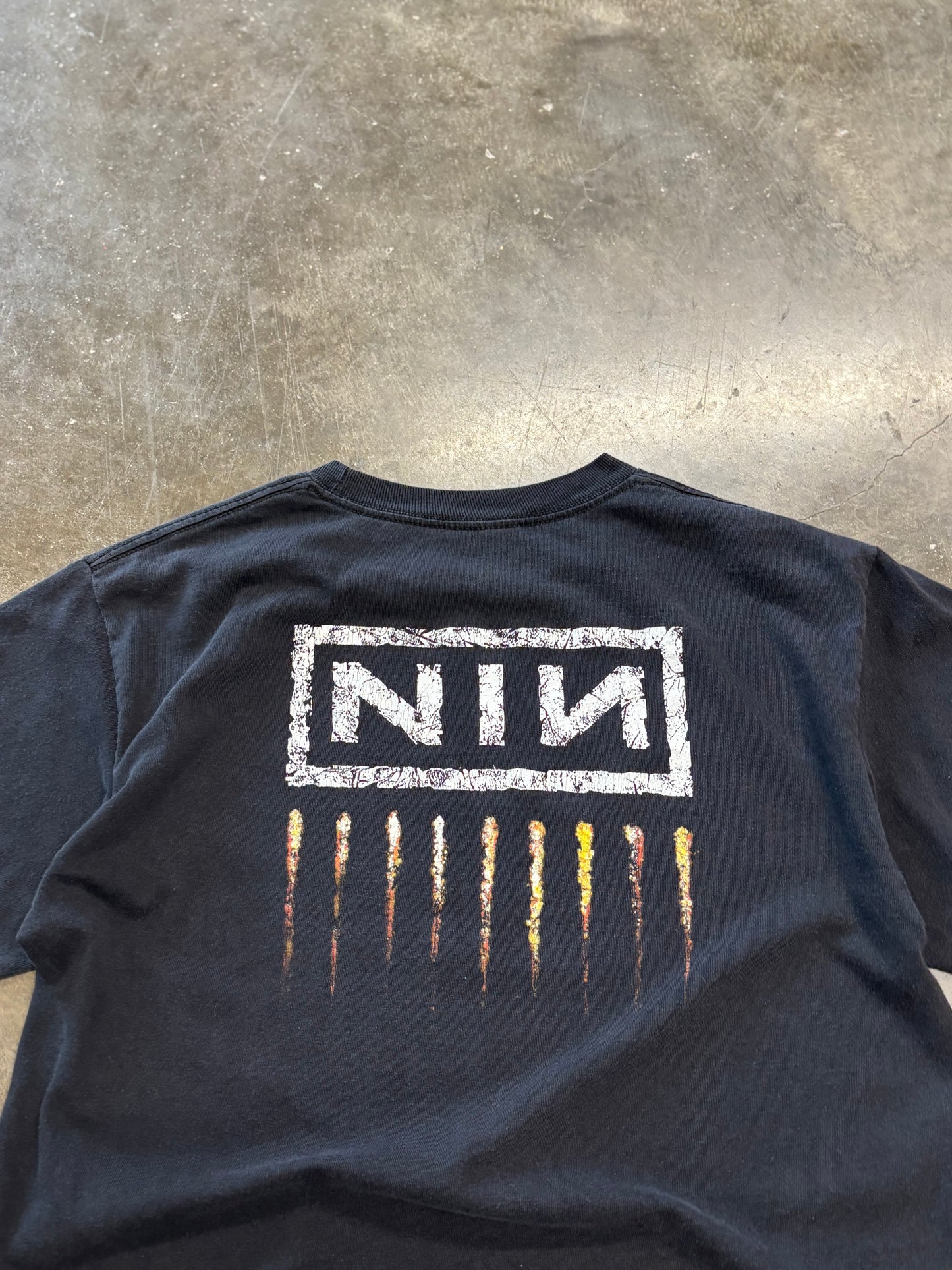 Vintage Early 2000’s NIN downward spiral shirt size medium