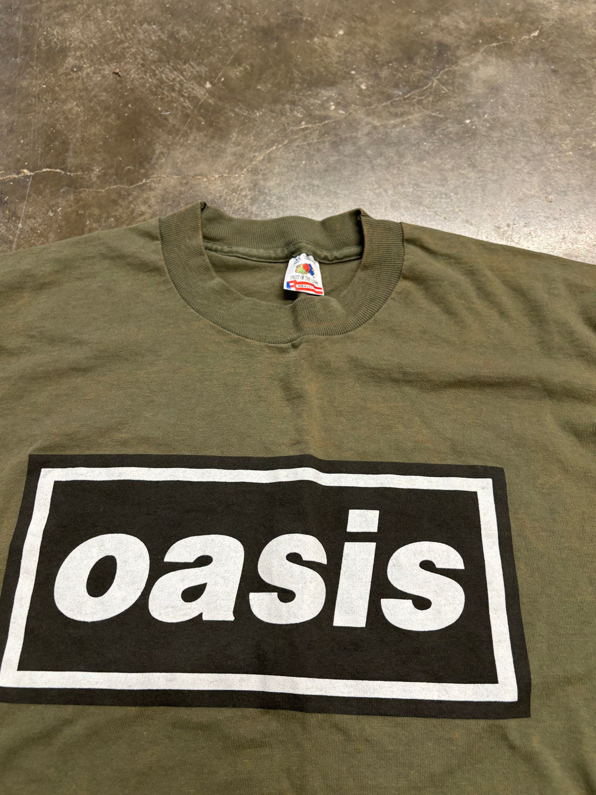 Vintage Oasis shirt size extra large
