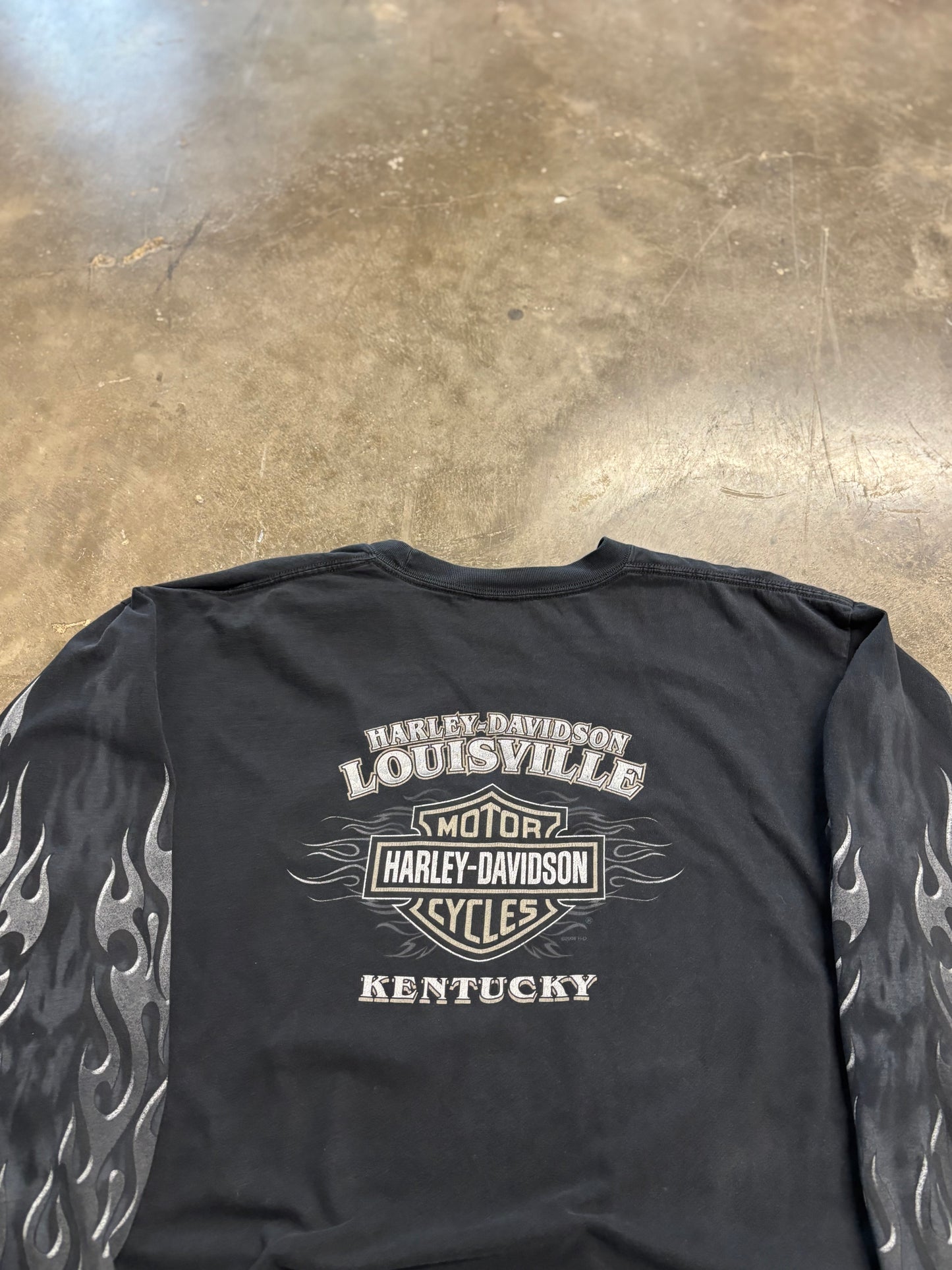 Harley Davidson chrome longsleeve size xl