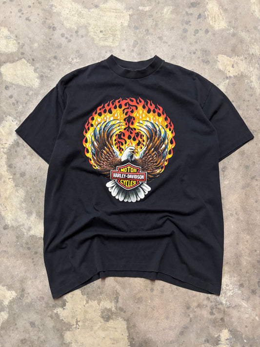 Vintage Harley Davidson Flaming Eagle size extra large shirt