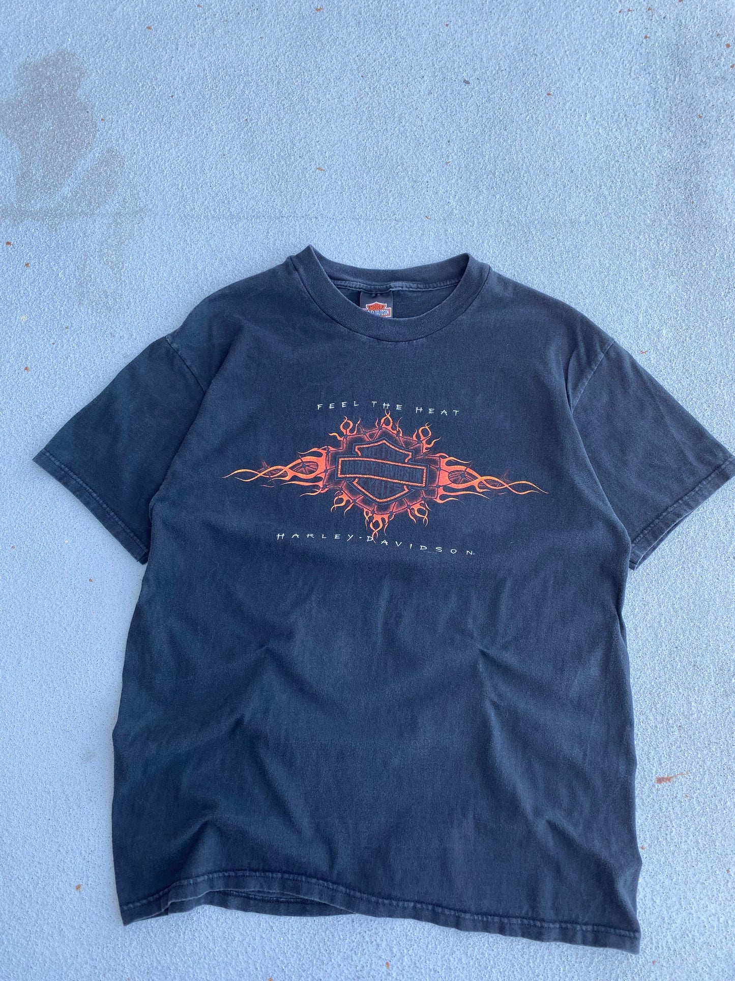 Vintage 90’s Harley Davidson Feel The Heat shirt size large