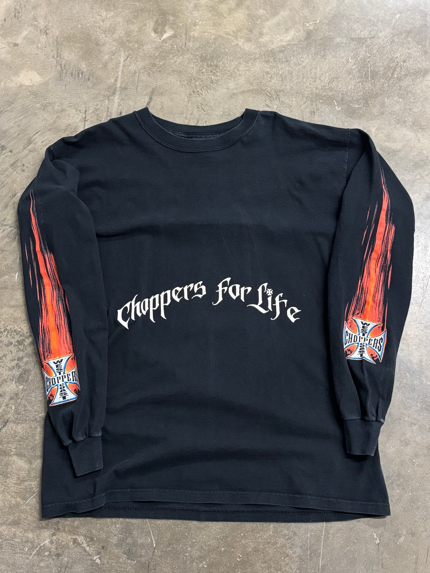 Vintage WCC choppers for life shirt size xl
