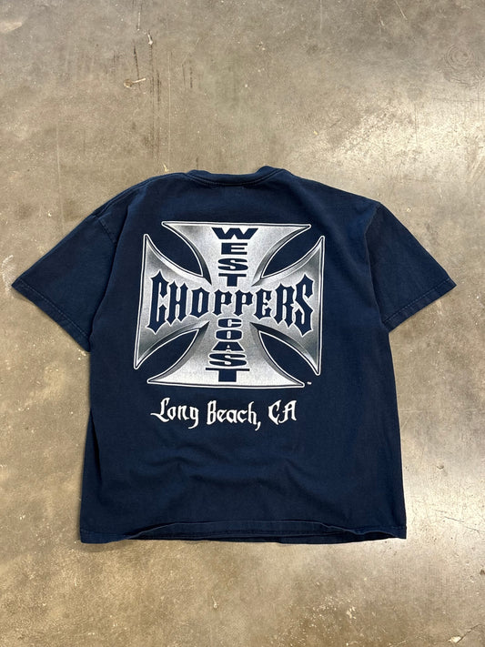Vintage Navy West coast choppers short sleeve size xl