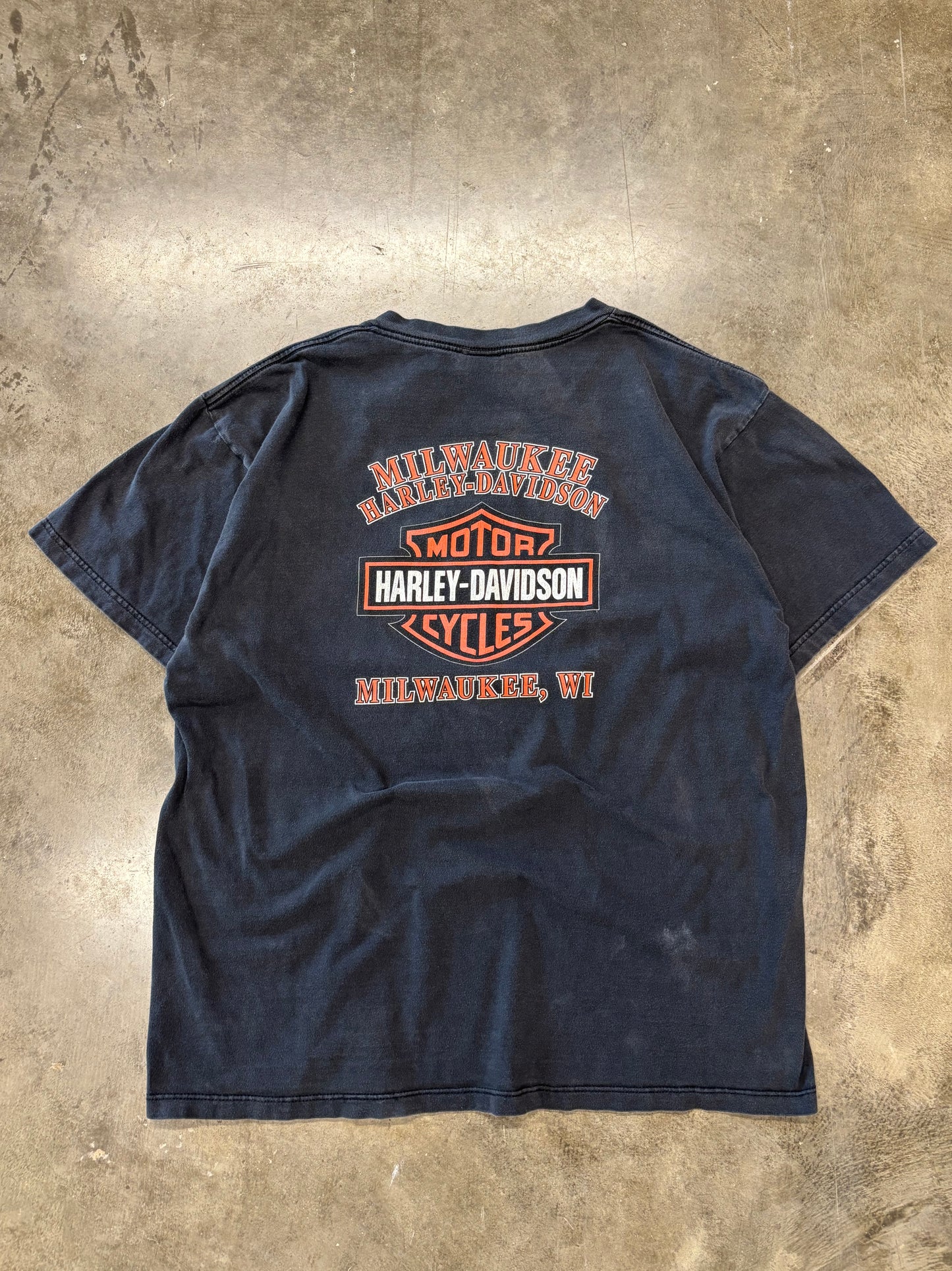 Vintage Harley Rising Flame shirt size XL