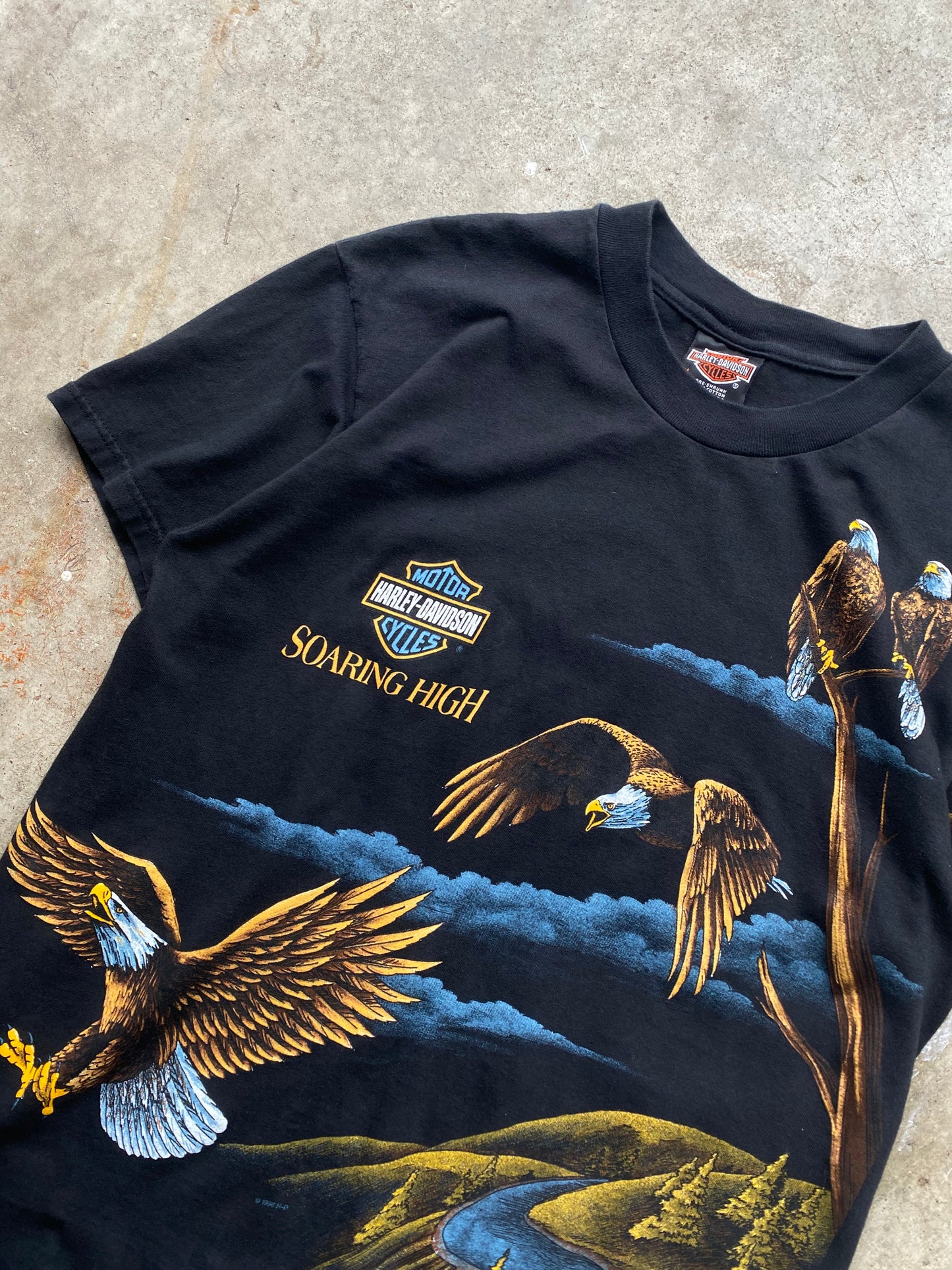 Vintage Harley Davidson Soaring Eagle shirt size medium