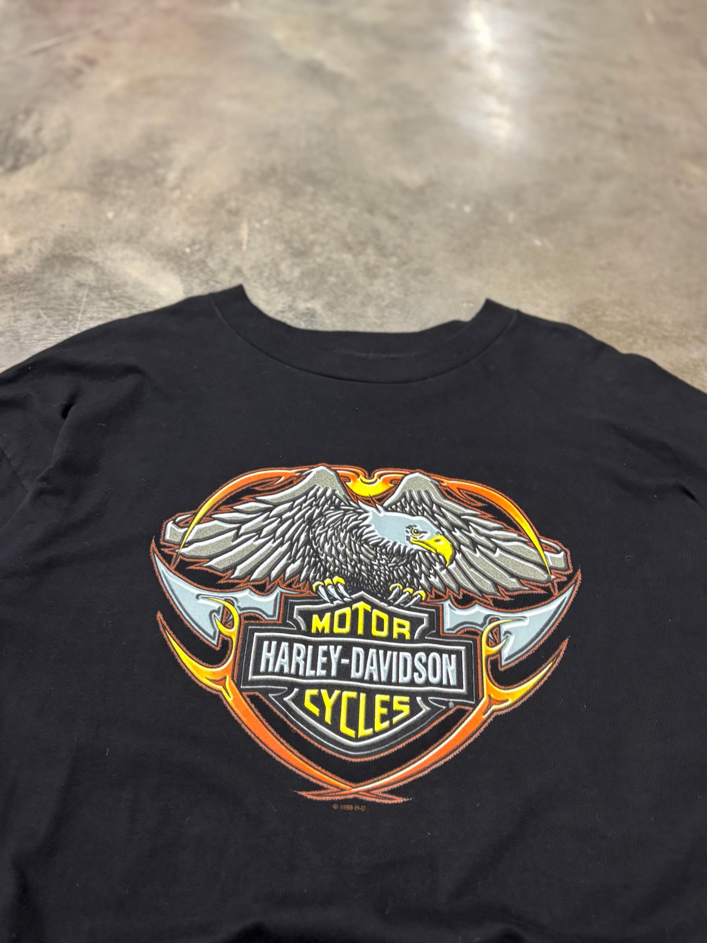 Vintage Harley Davidson power train shirt size xxl