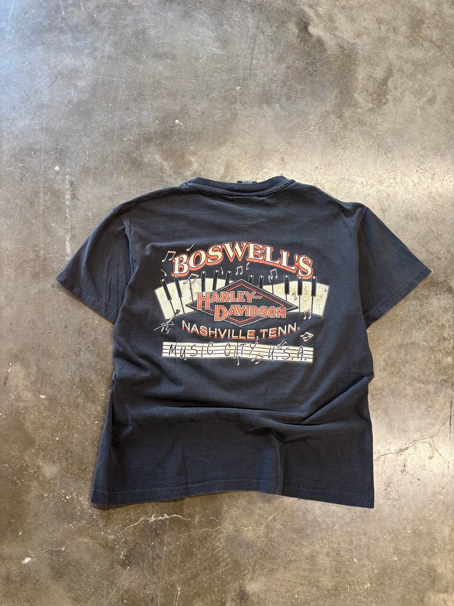 Vintage Harley Davidson untamed long sleeve size large