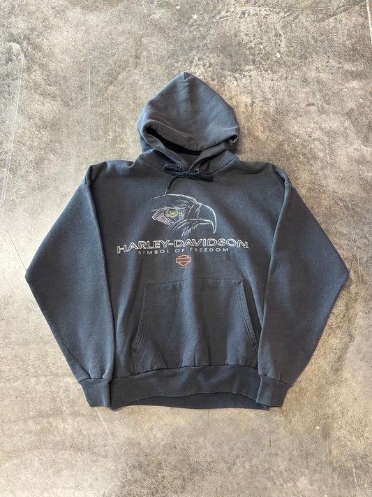 Vintage Harley Davidson Eagle hoodie size large