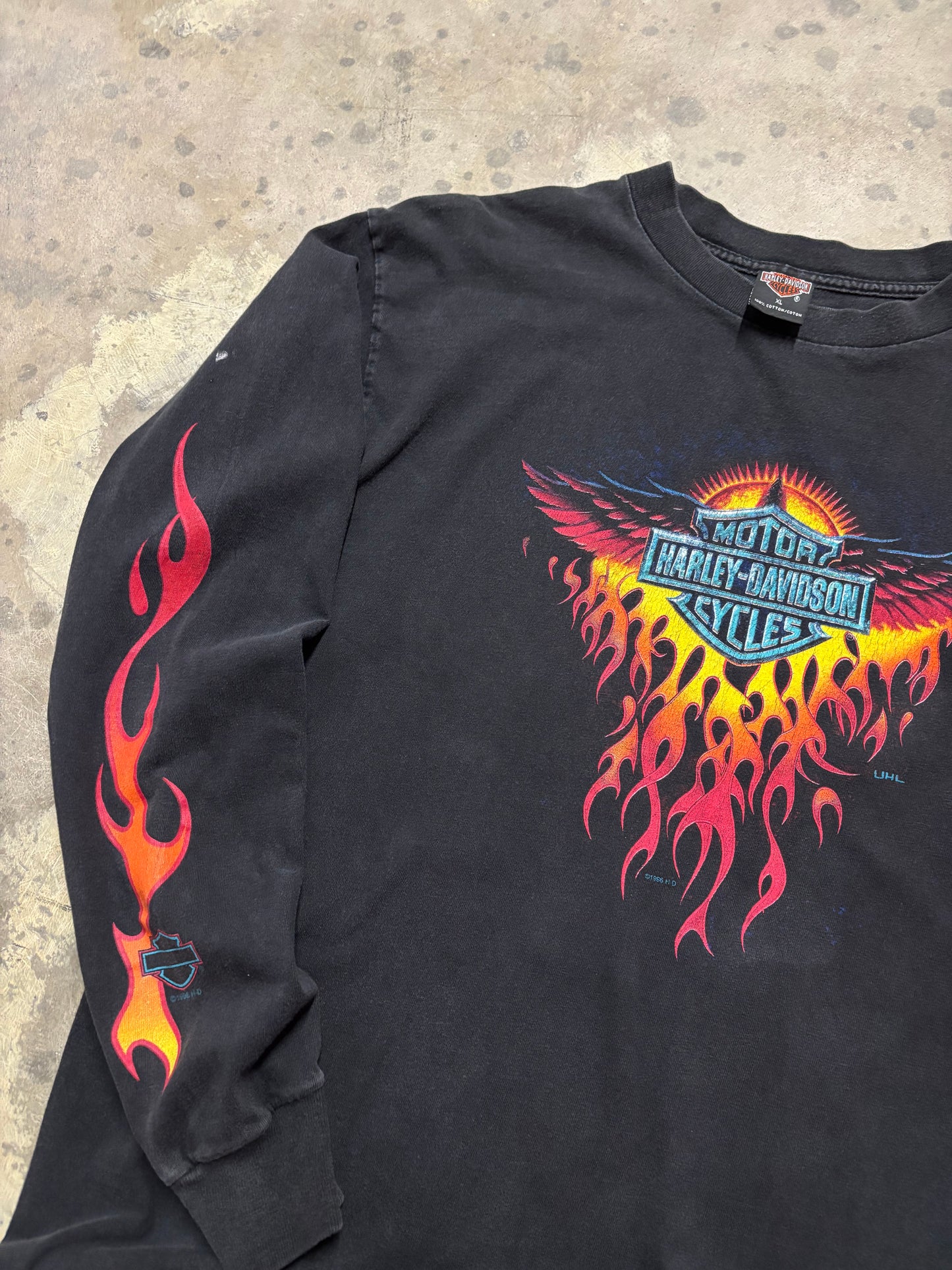 Vintage Harley Davidson Big Rey longsleeve shirt size XL
