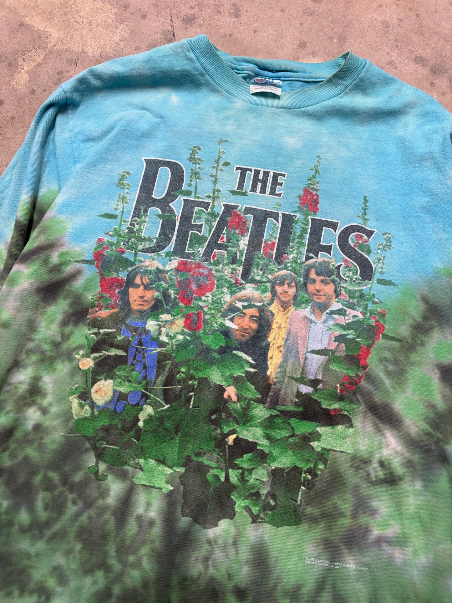 Vintage The Beatles shirt size large