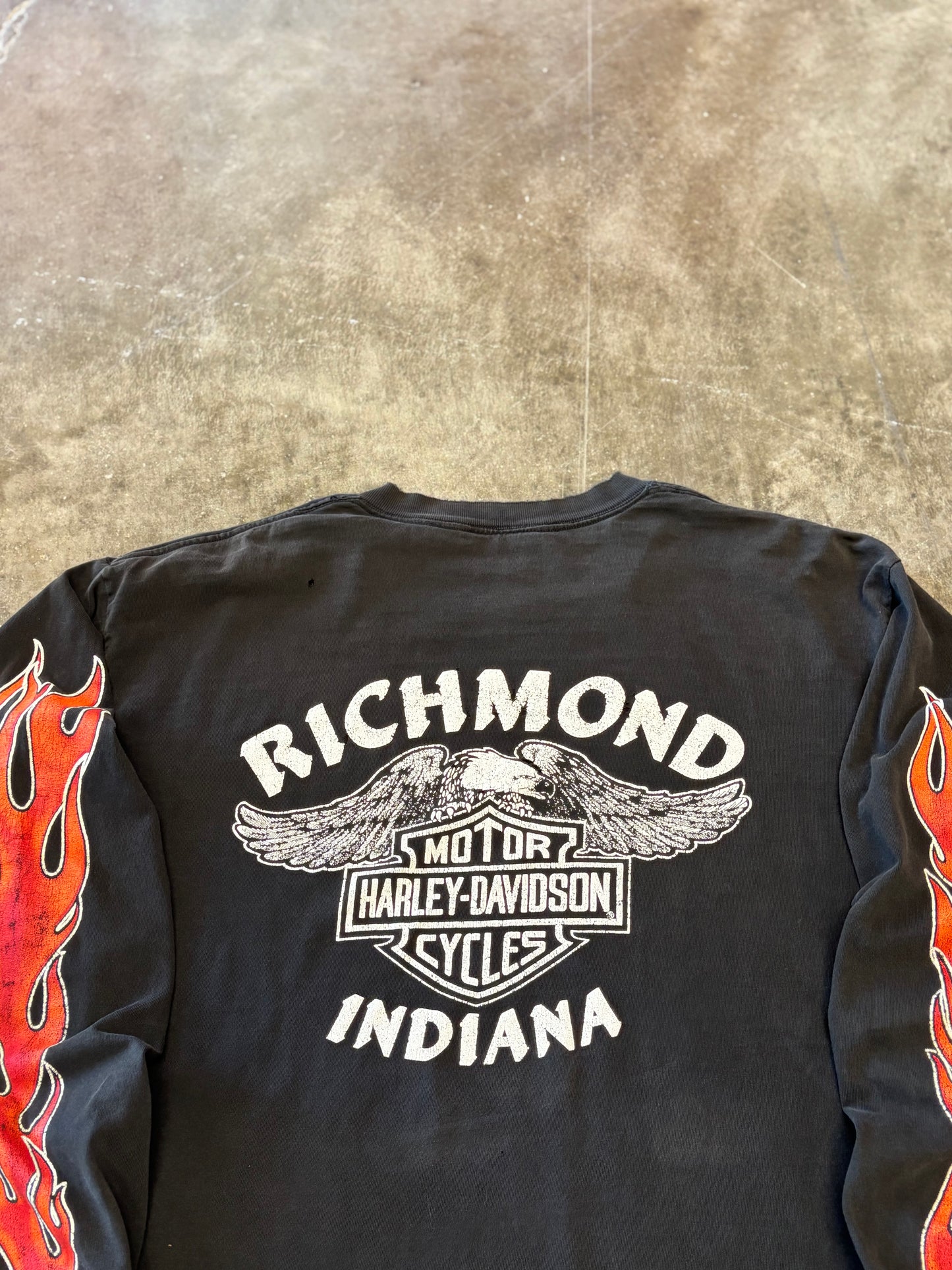 Vintage Harley Davidson Untamed Tiger long sleeve size xl