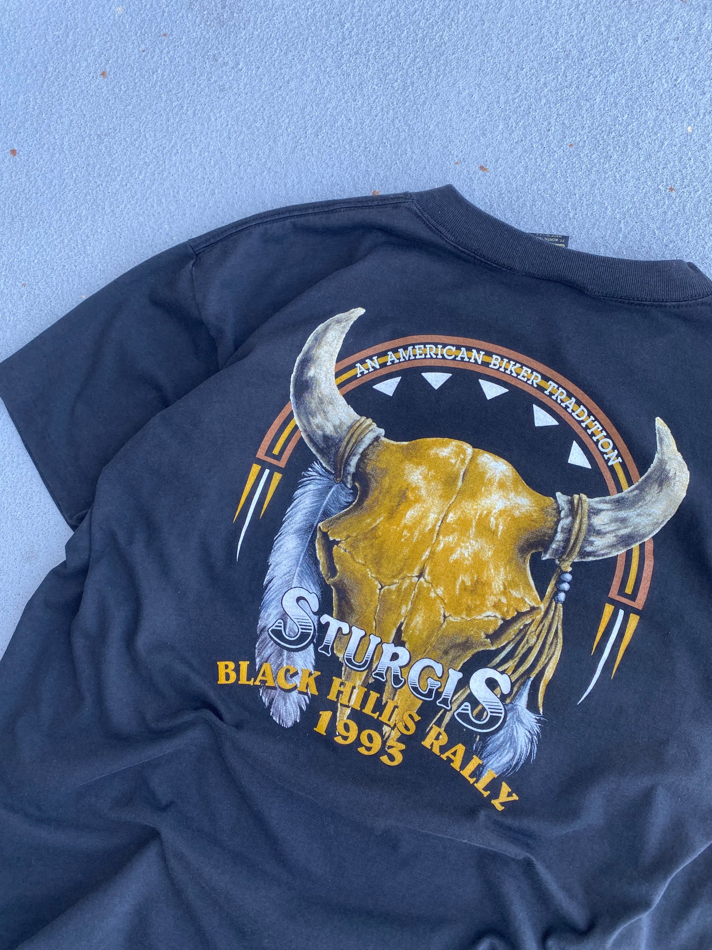 Vintage 3d Emblem Sturgis shirt Size XL