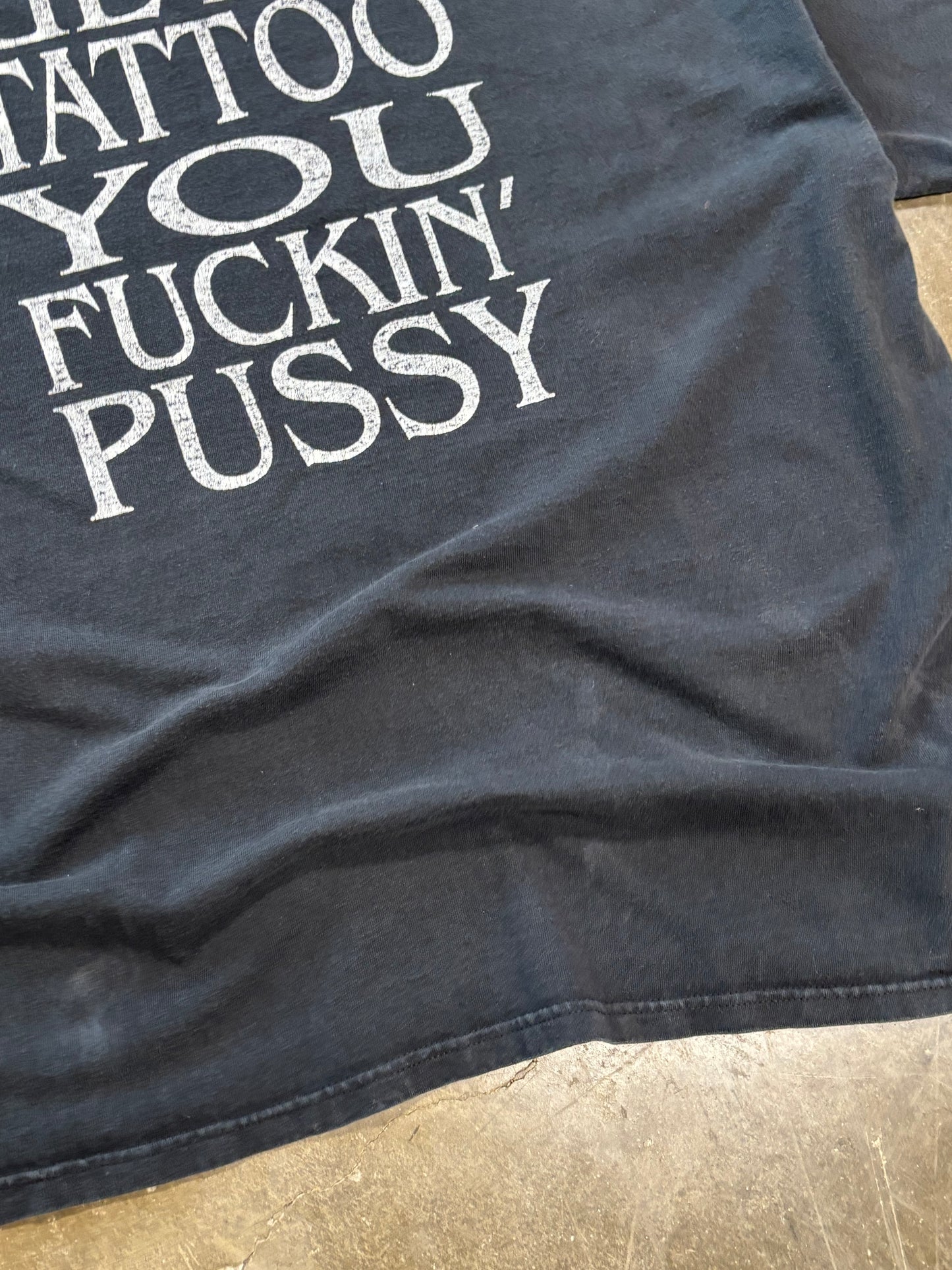Vintage Get a tattoo shirt size xxl