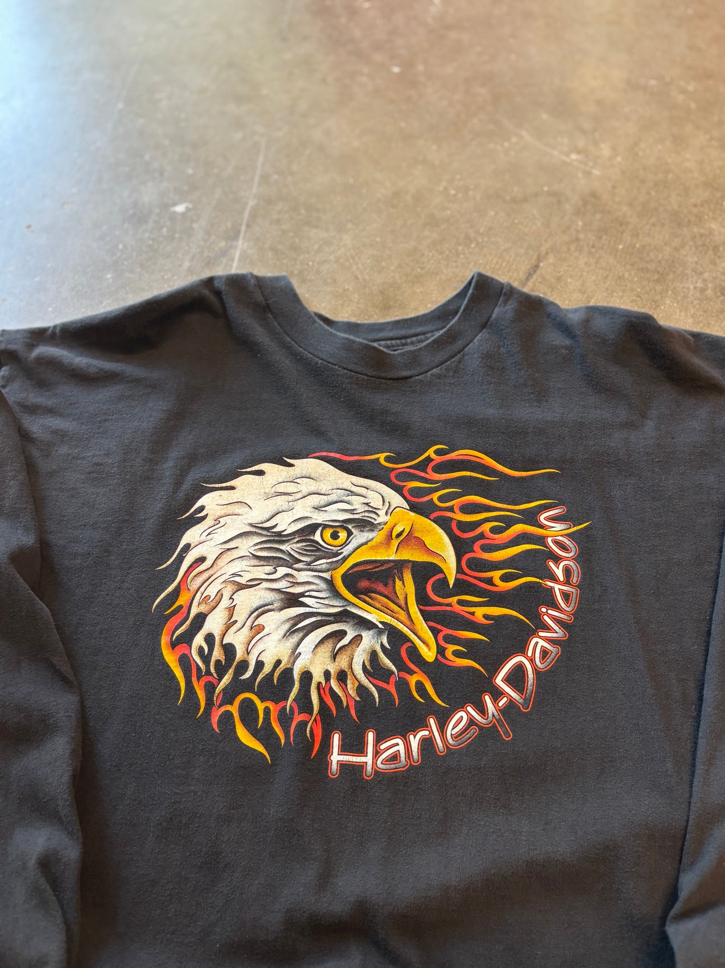 Vintage Harley Davidson Eagle long sleeve size xxxl