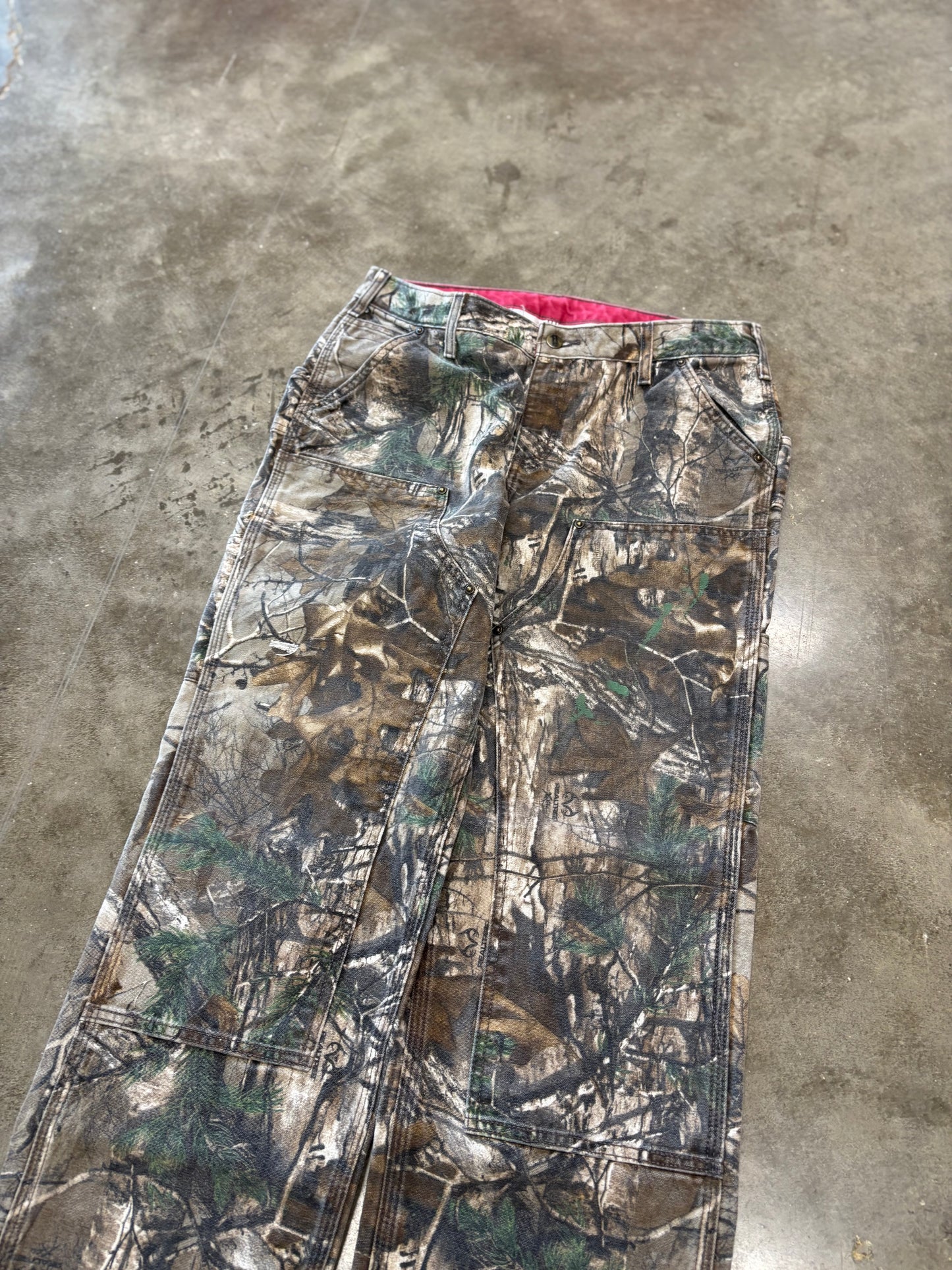 Camo carhartt double knees