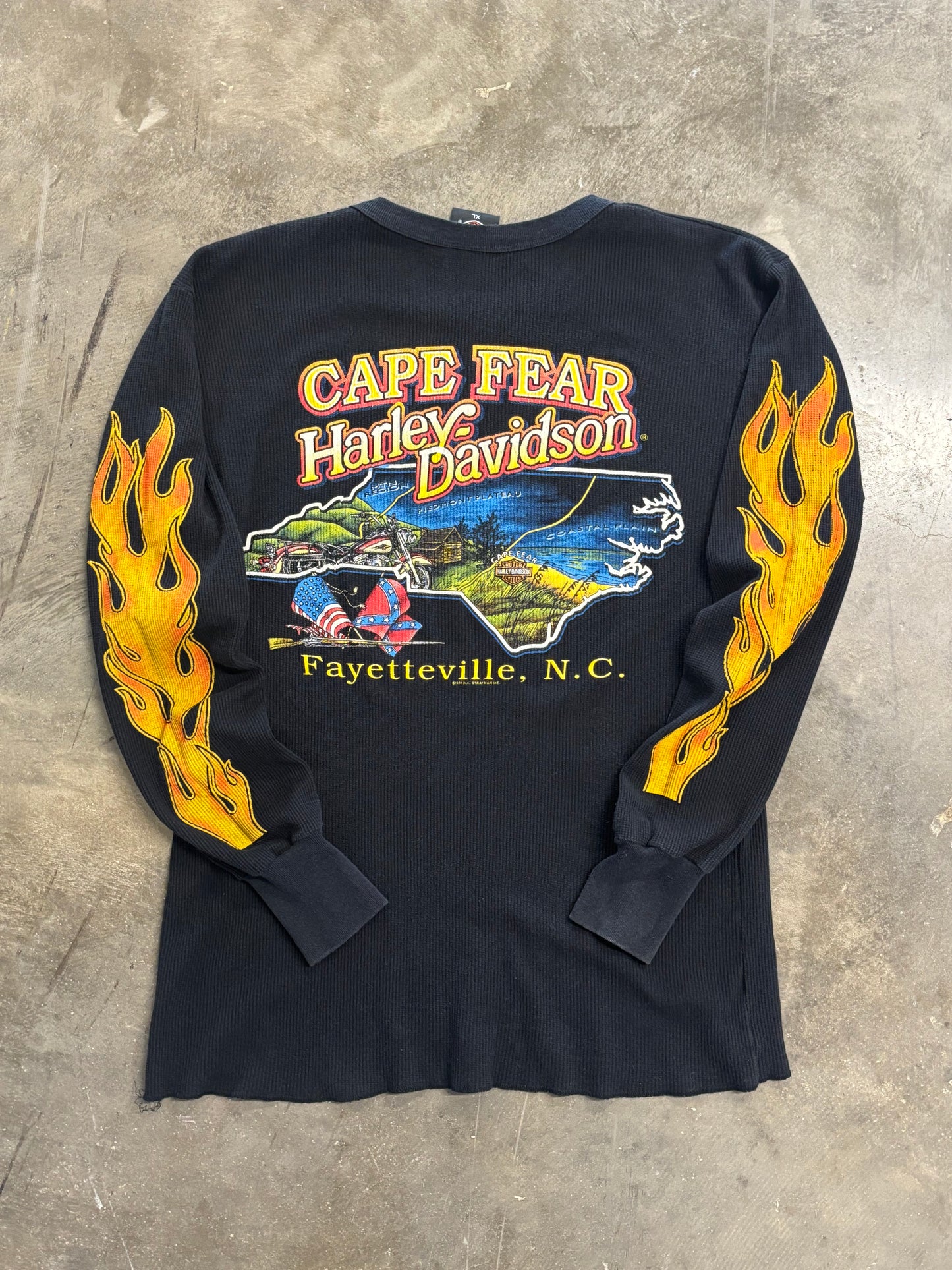 Vintage Harley Davidson thermal size xl