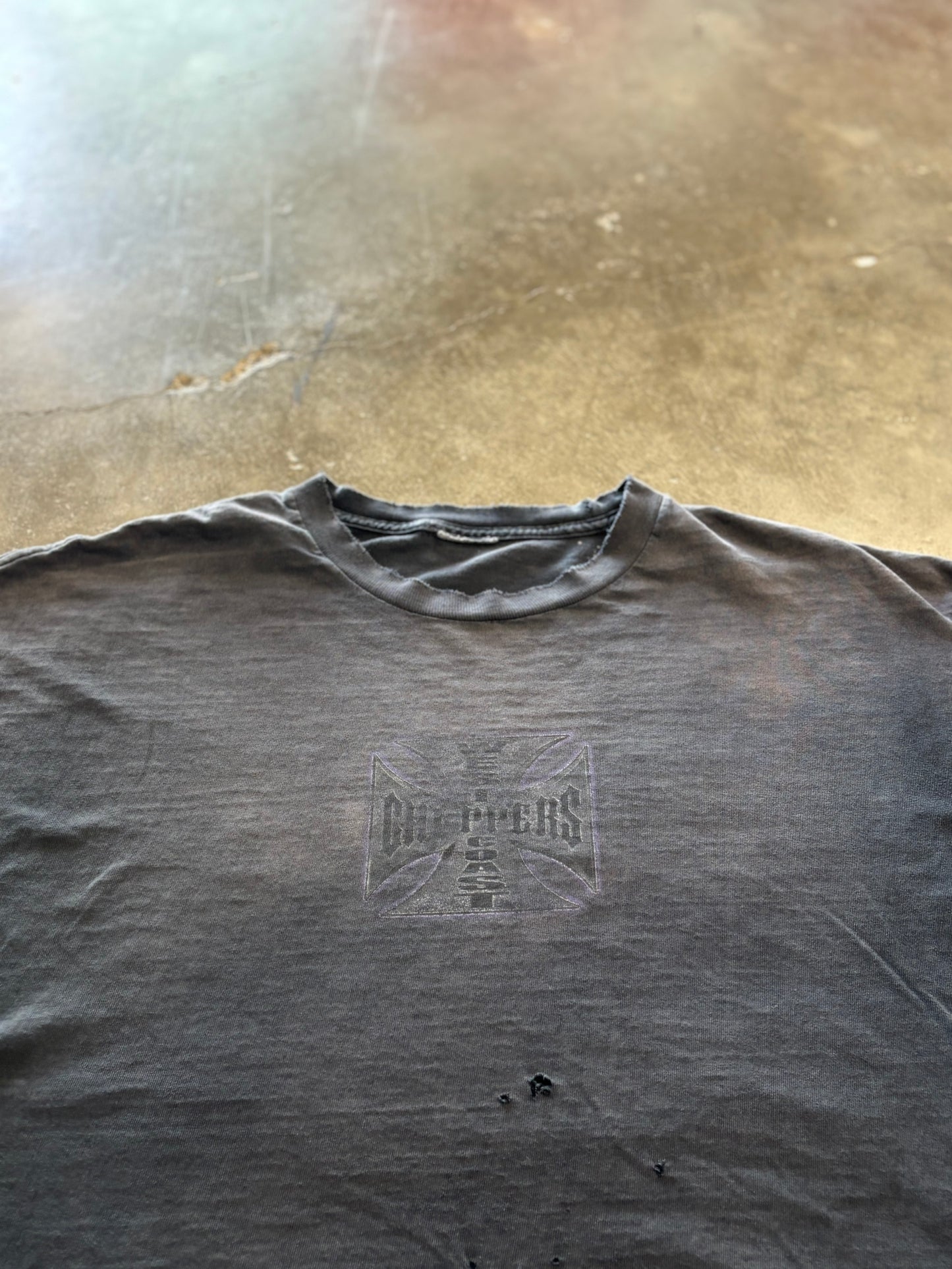 Vintage Smoked Out and Thrashed WCC Lowrider shirt size XL
