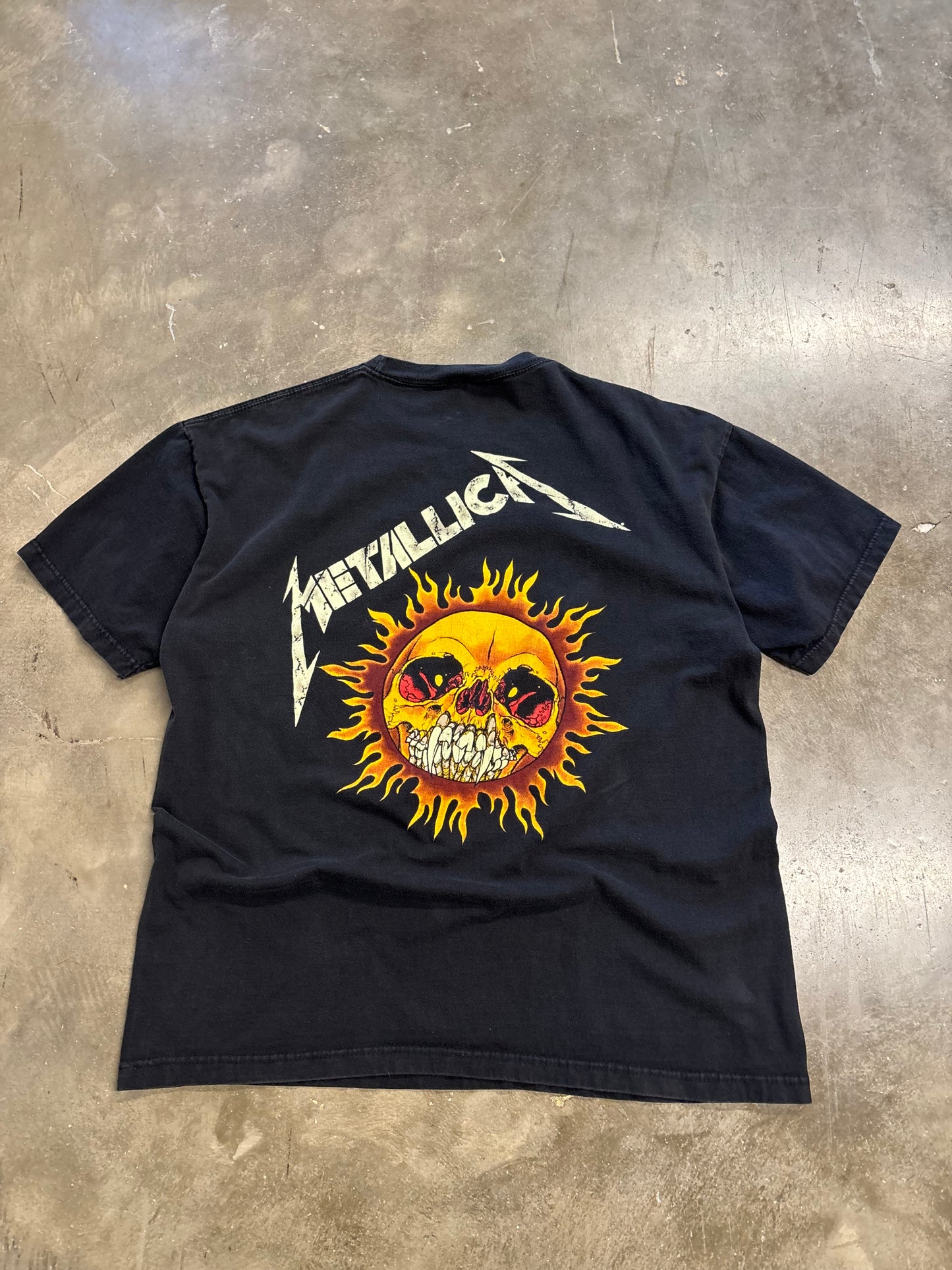 Vintage Metallica Pushead shirt size xl
