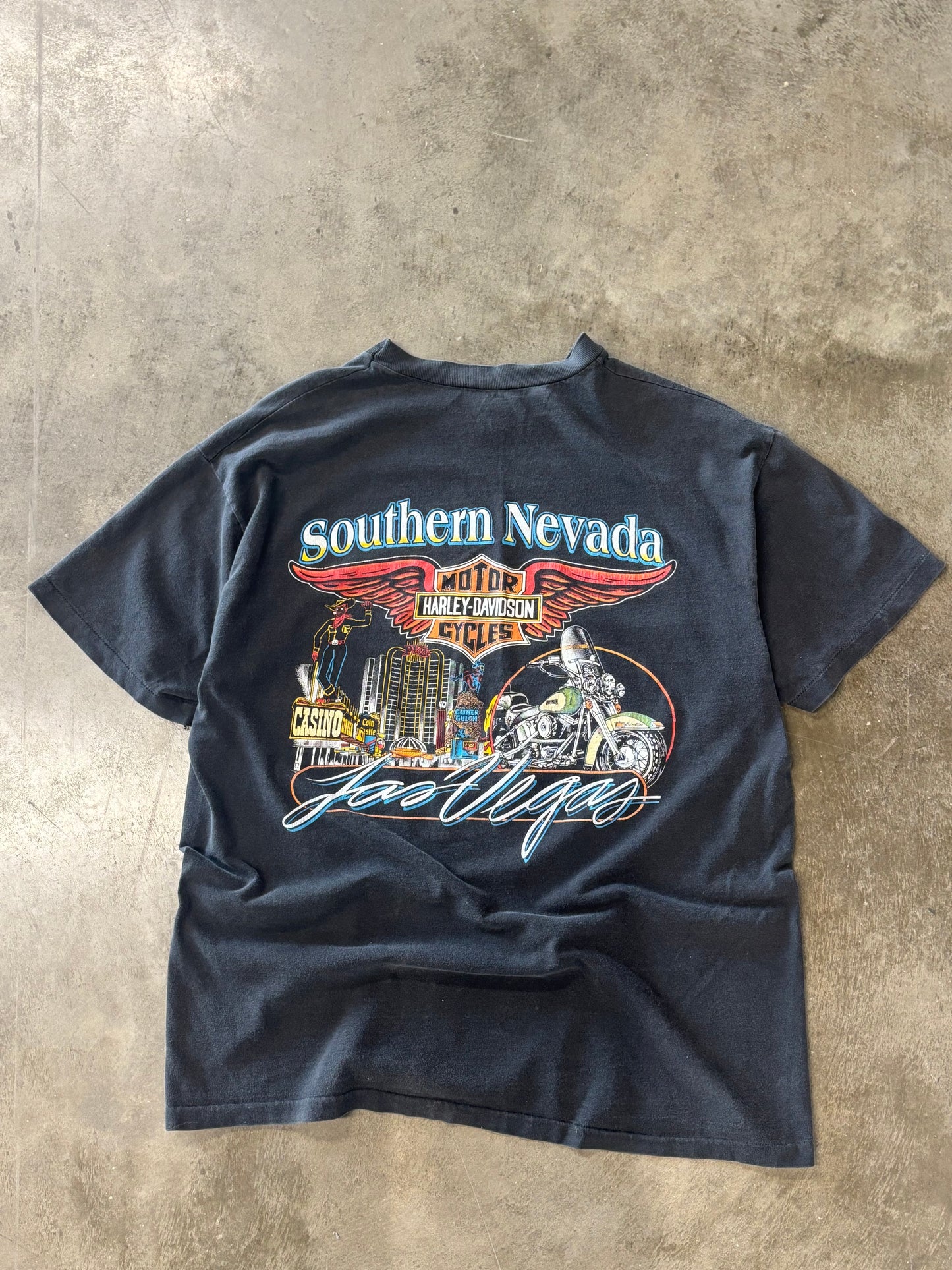 Vintage Harley Davidson Can’t chain the power Panther shirt size large/xl