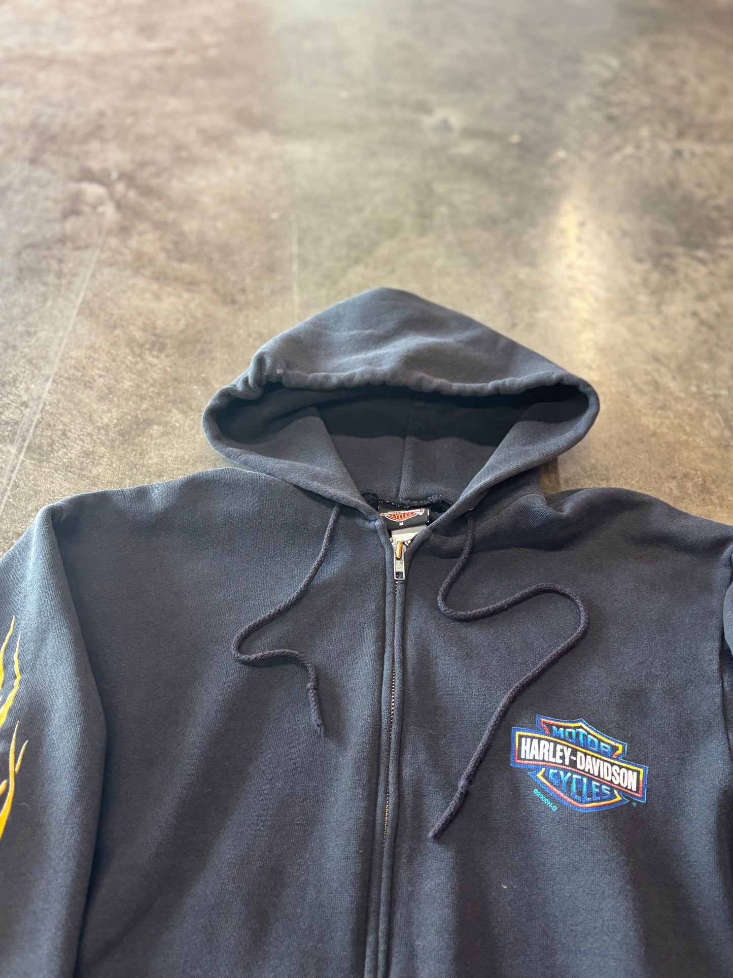 Vintage Harley Davidson zip up size mediums