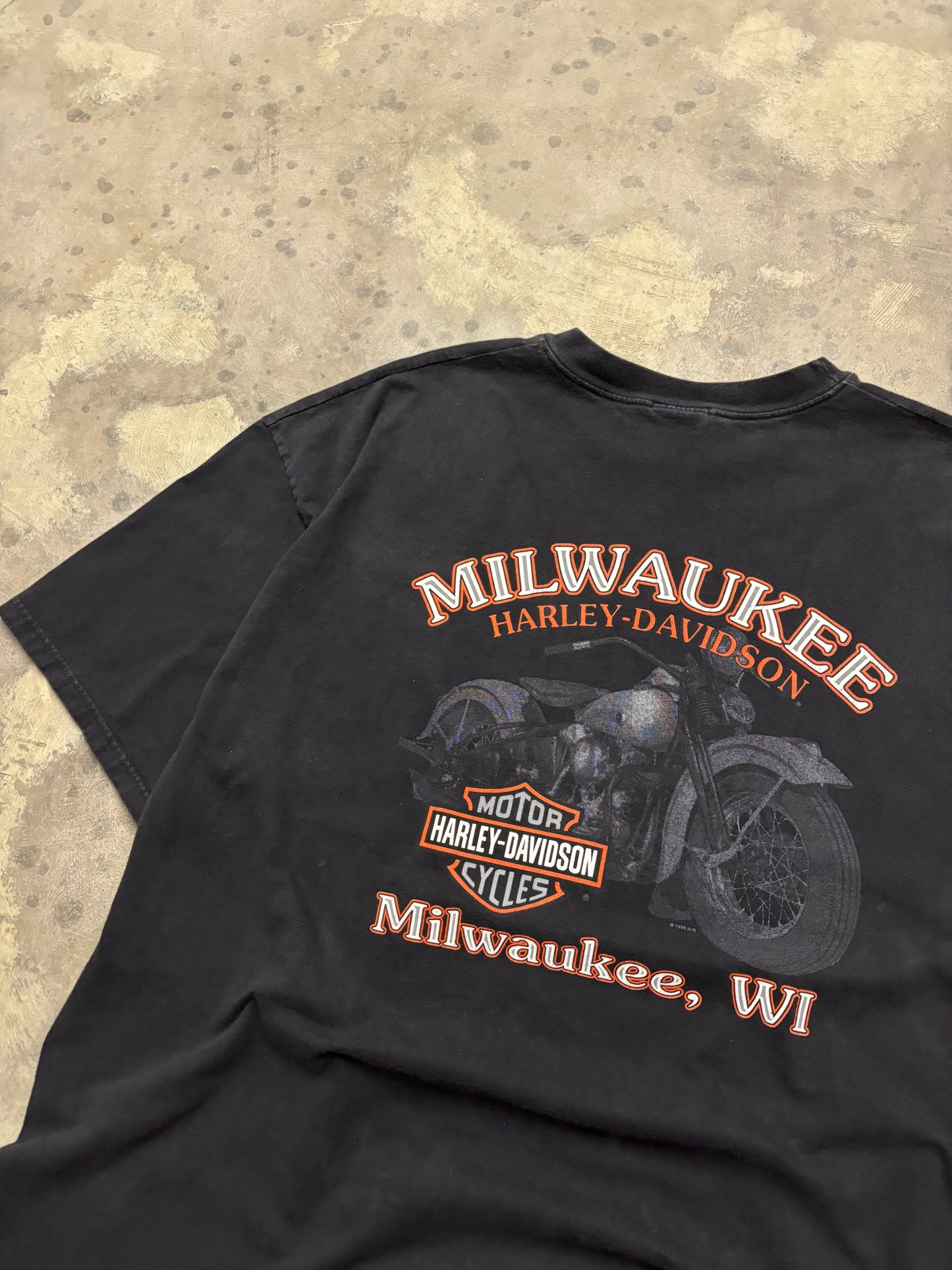 Vintage Harley Davidson Feel The Heat shirt size XXL