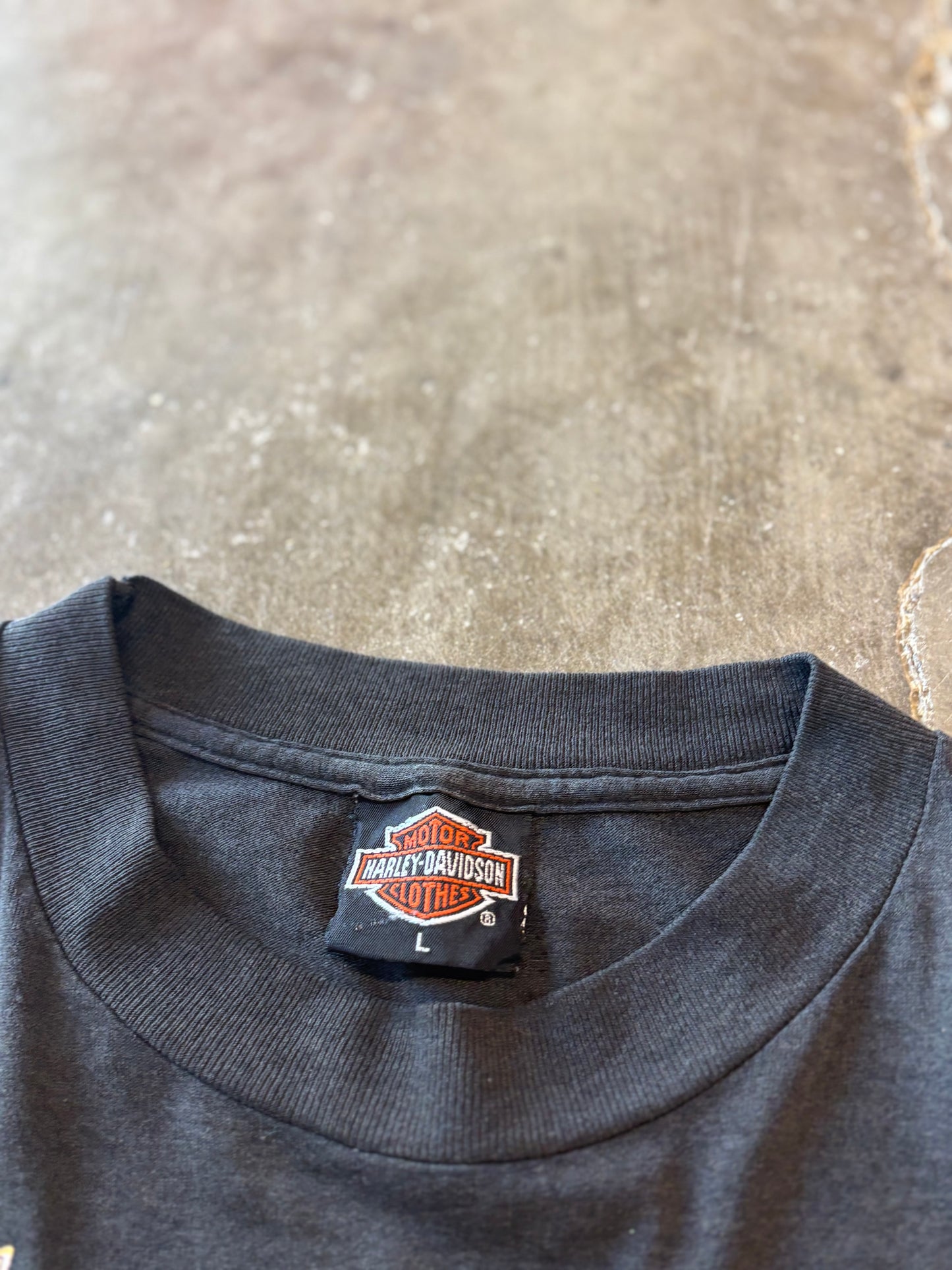 #3demblem vintage Harley Davidson wild breed shirt