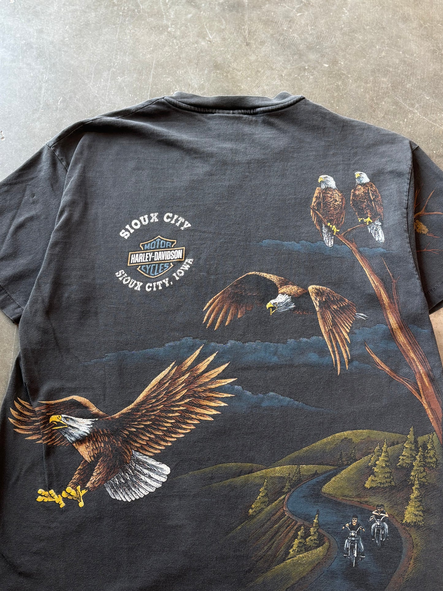 Vintage Faded Harley Davidson Soaring High shirt size XL