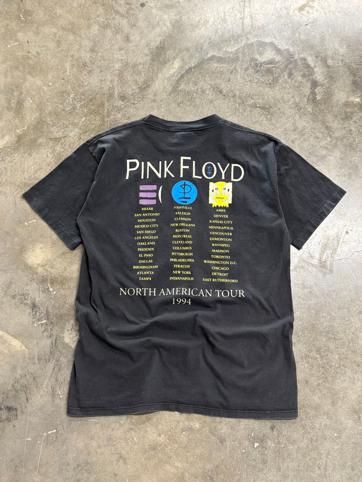 Vintage Pink Floyd Division bell shirt size xl