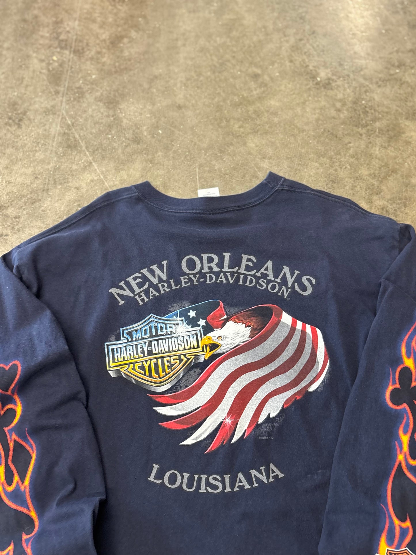 Harley Davidson Poker Longsleeve size XL