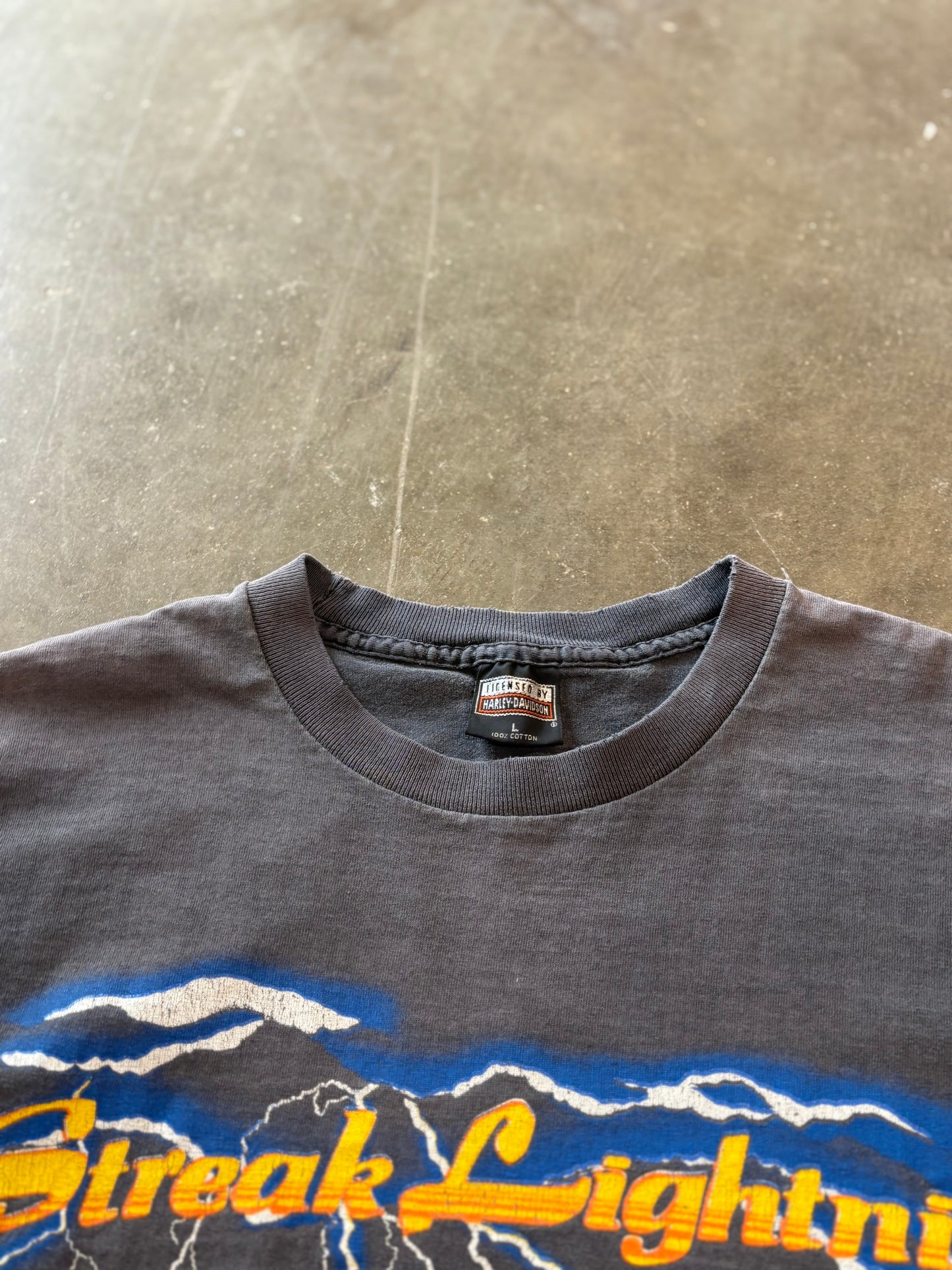 Vintage Harley Davidson Lightning shirt size large