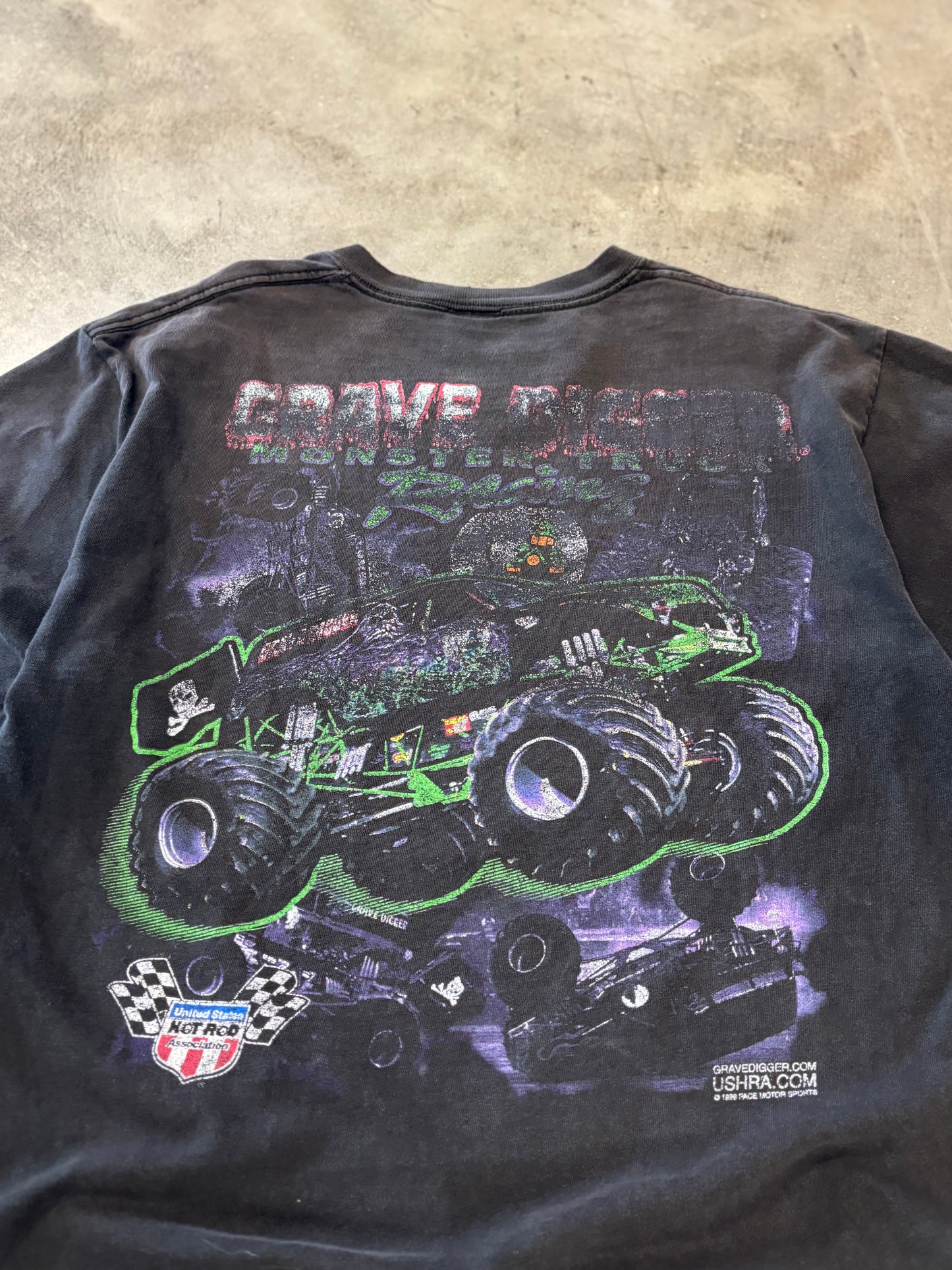 vintage gravedigger shirt size large