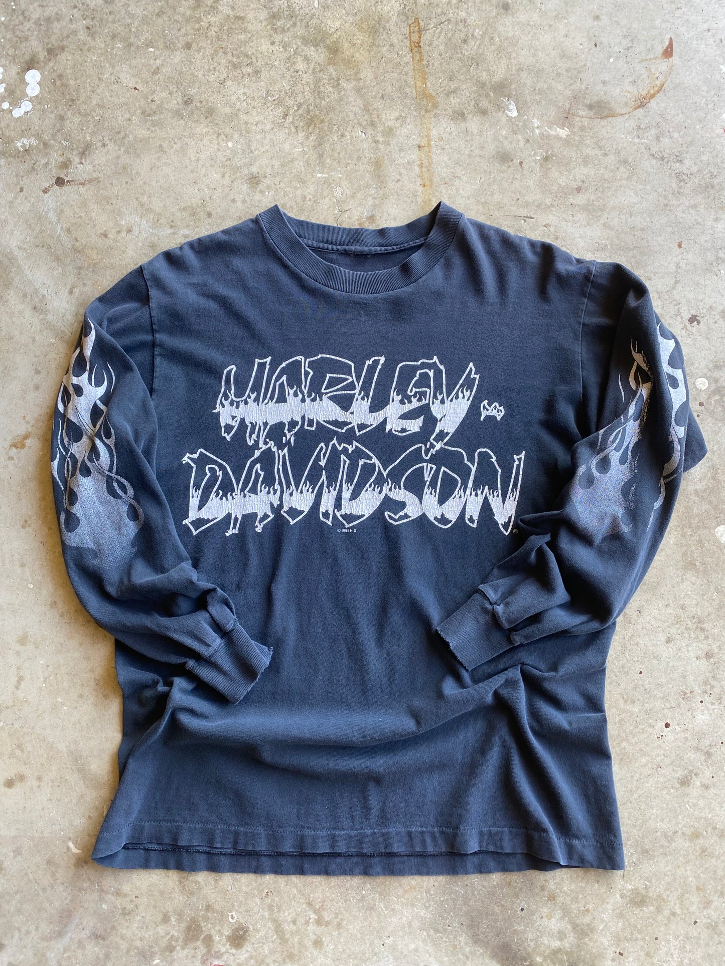 Vintage Harley Davidson Holy Grail Long sleeve size large