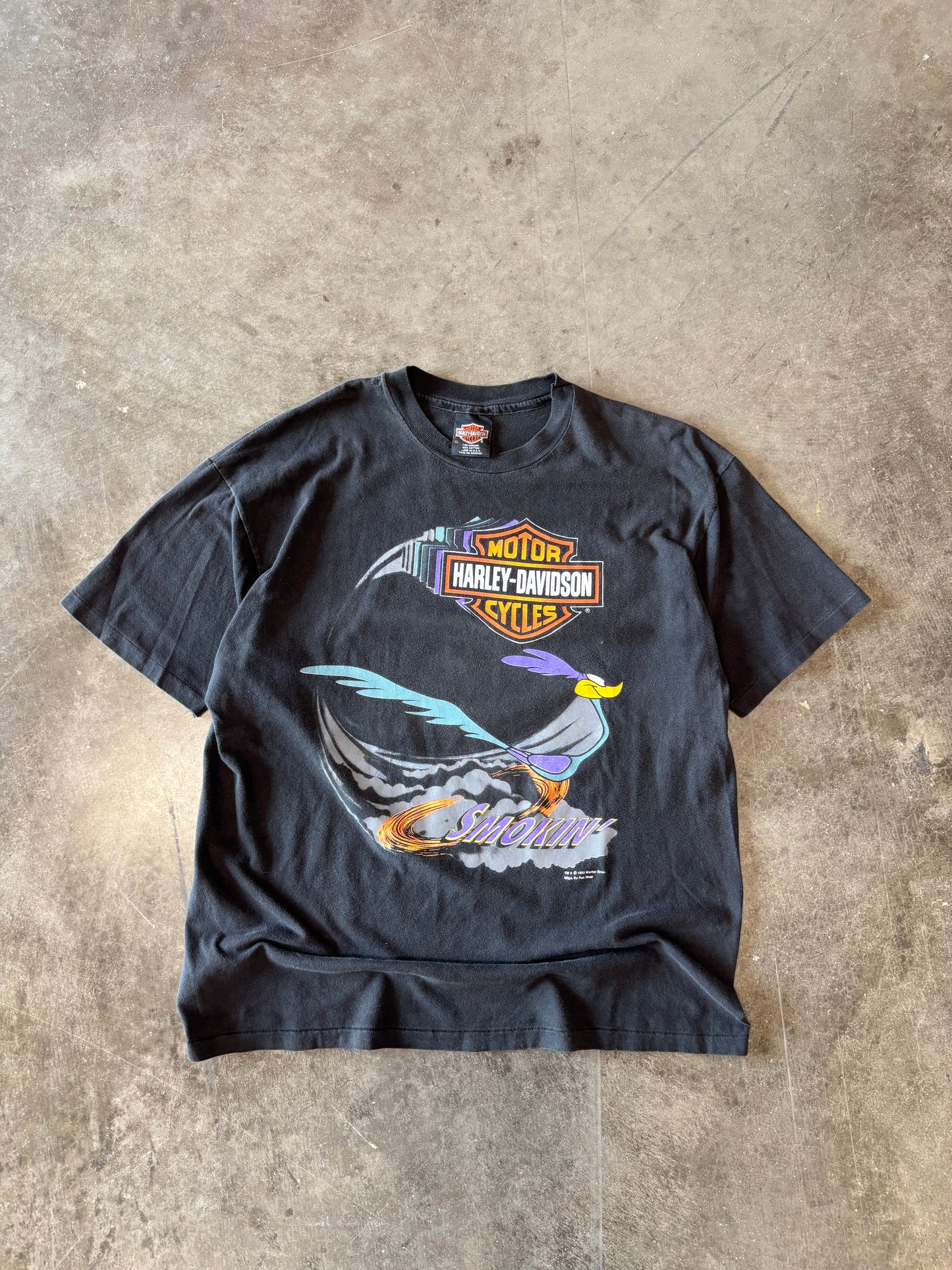 Vintage Harley Davidson looney tunes shirt size extra large