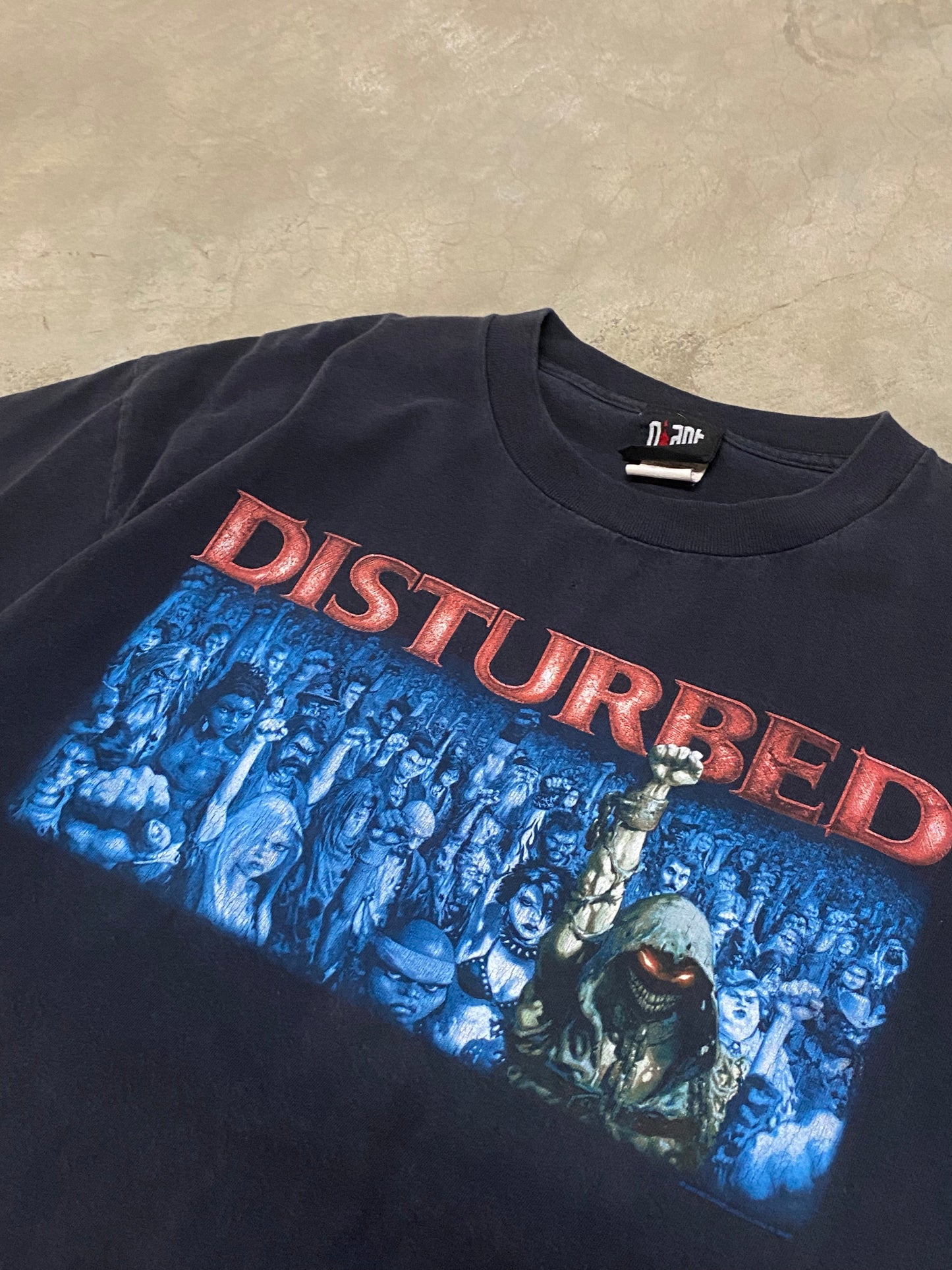 Disturbed 10000 Fists Shirt Size XL