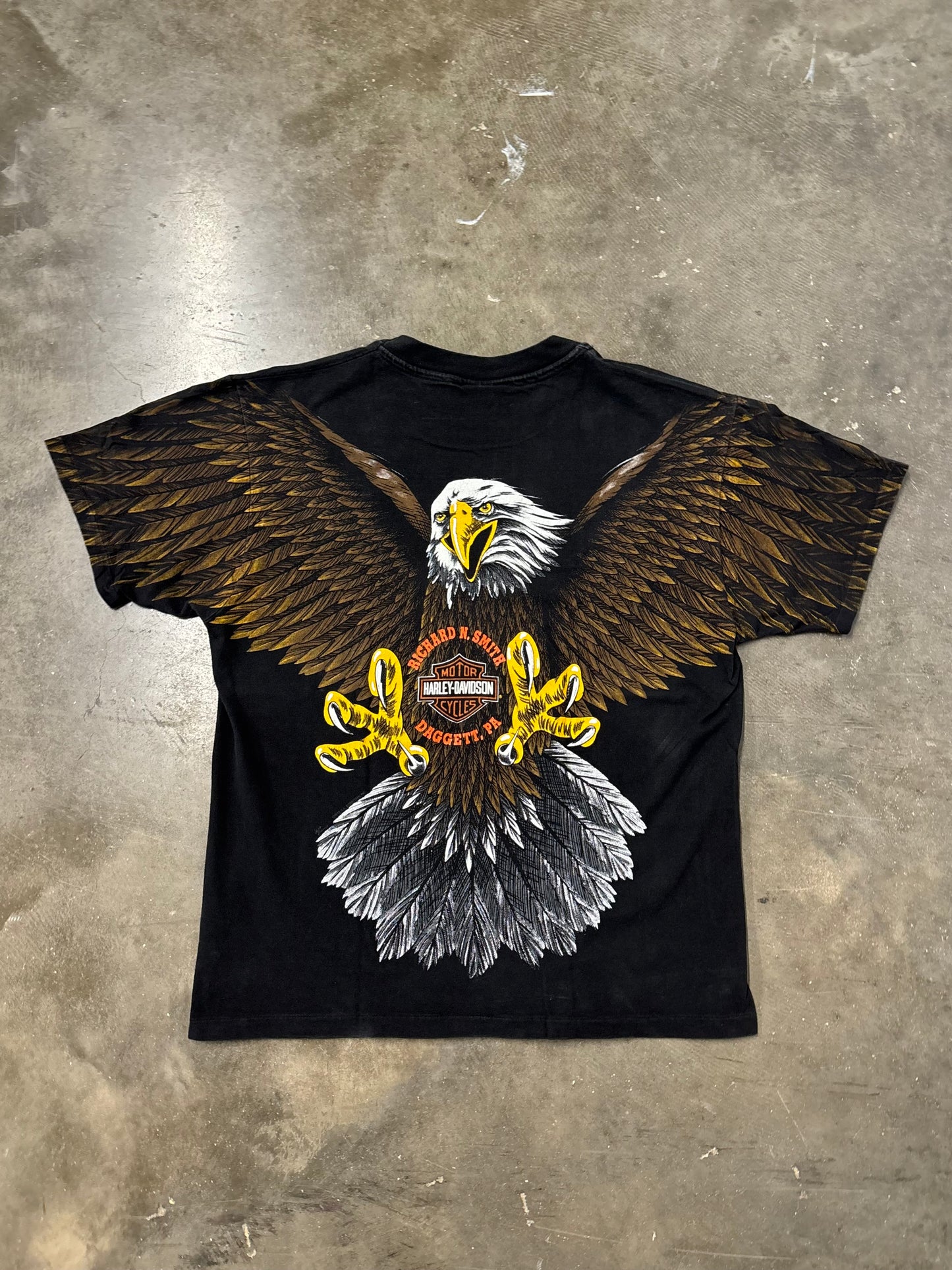 Vintage Harley Davidson soaring eagle shirt size large