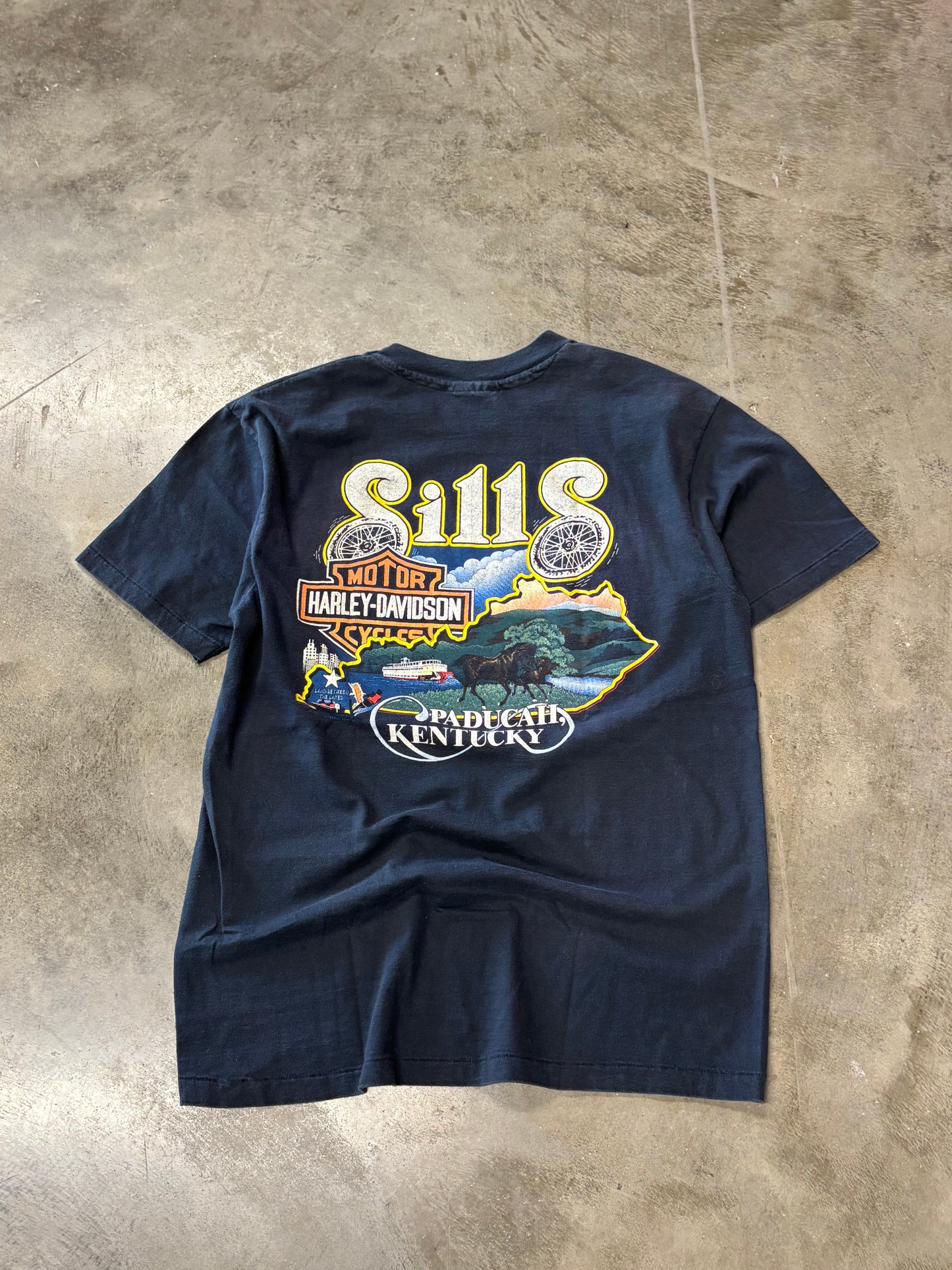 Vintage Harley Davidson Wild hawg shirt size large