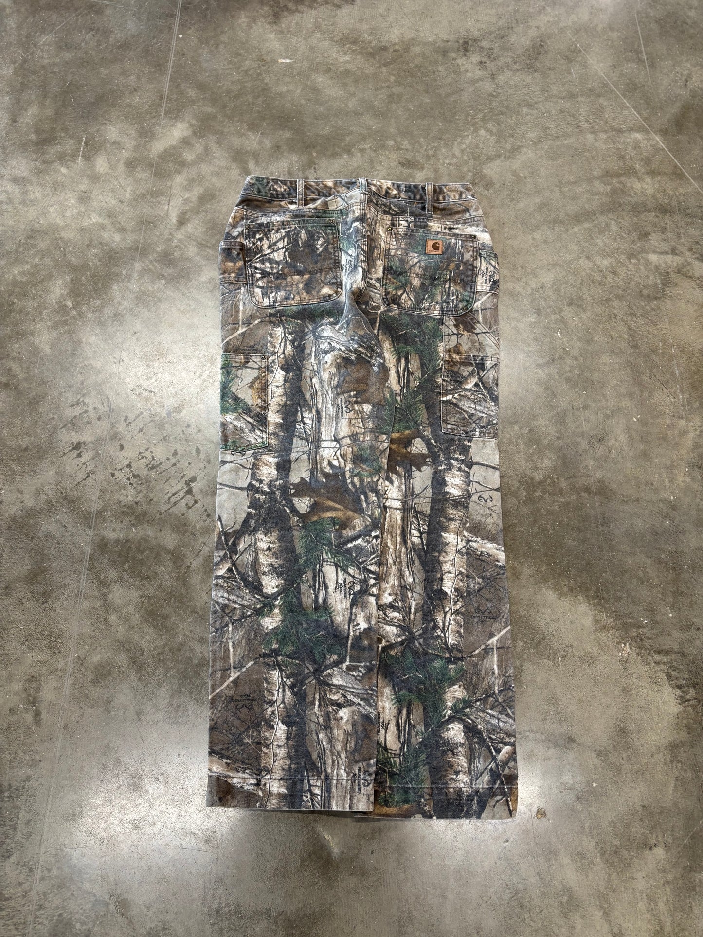 Camo carhartt double knees