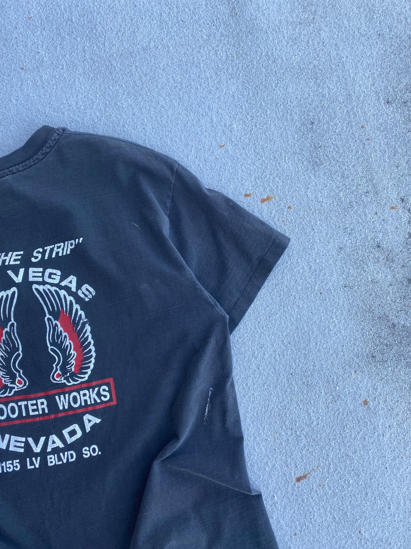 Vintage Harley Davidson Flaming Eagle shirt size large