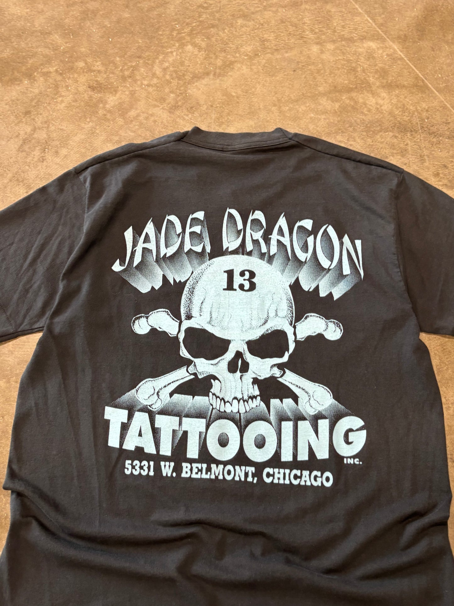 Vintage Jade Dragon Sweet Home Chicago shirt size large