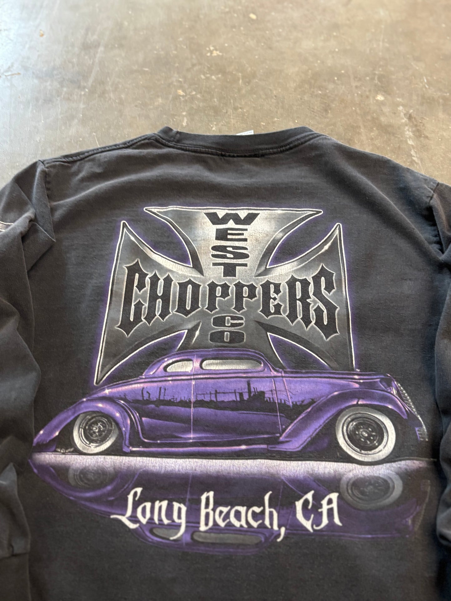 Vintage West coast choppers long sleeve size medium