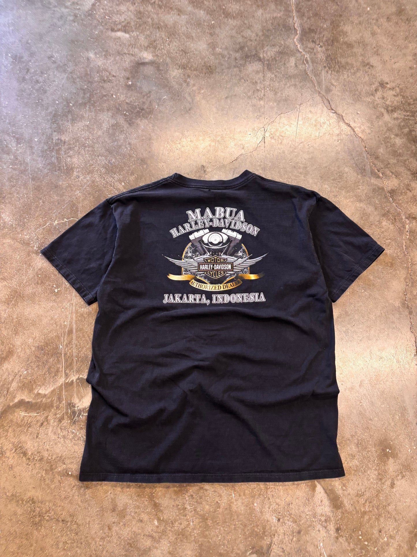 Vintage Harley Davidson Eagle Dragon shirt size xl