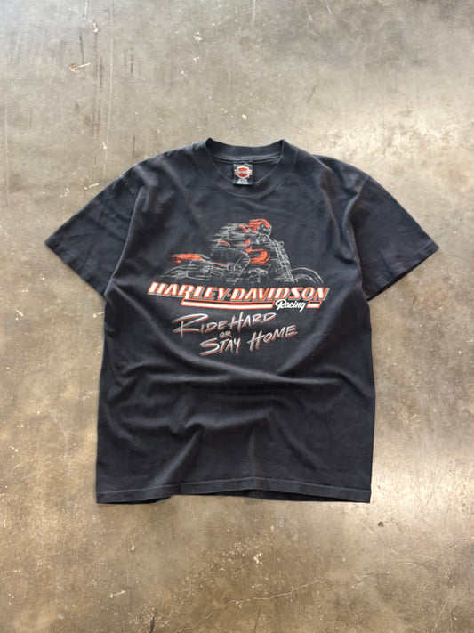 Vintage Harley Davidson motorbike shirt size large