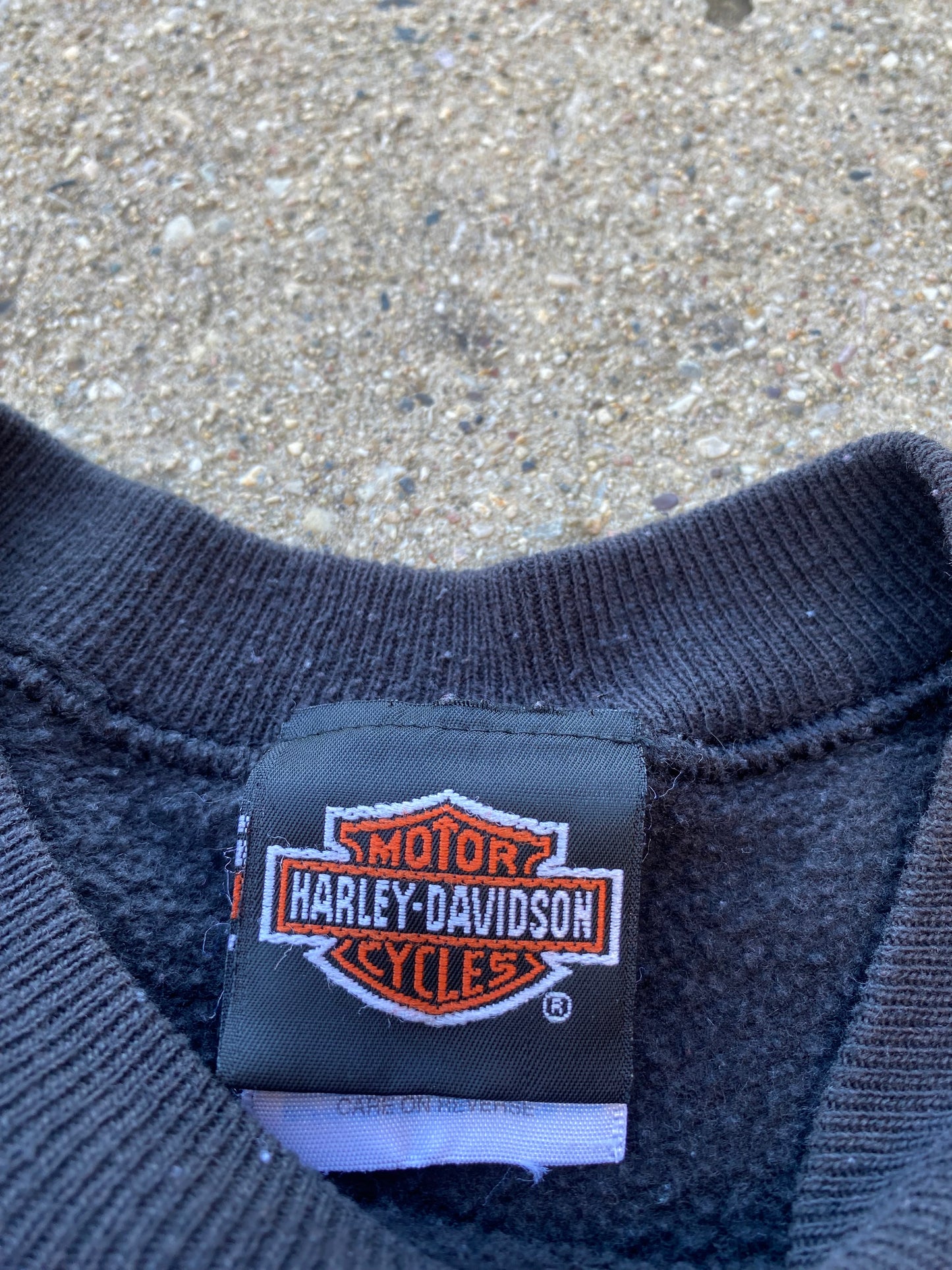 Vintage Harley Davidson Purple Lightning sweatshirt size Extra large