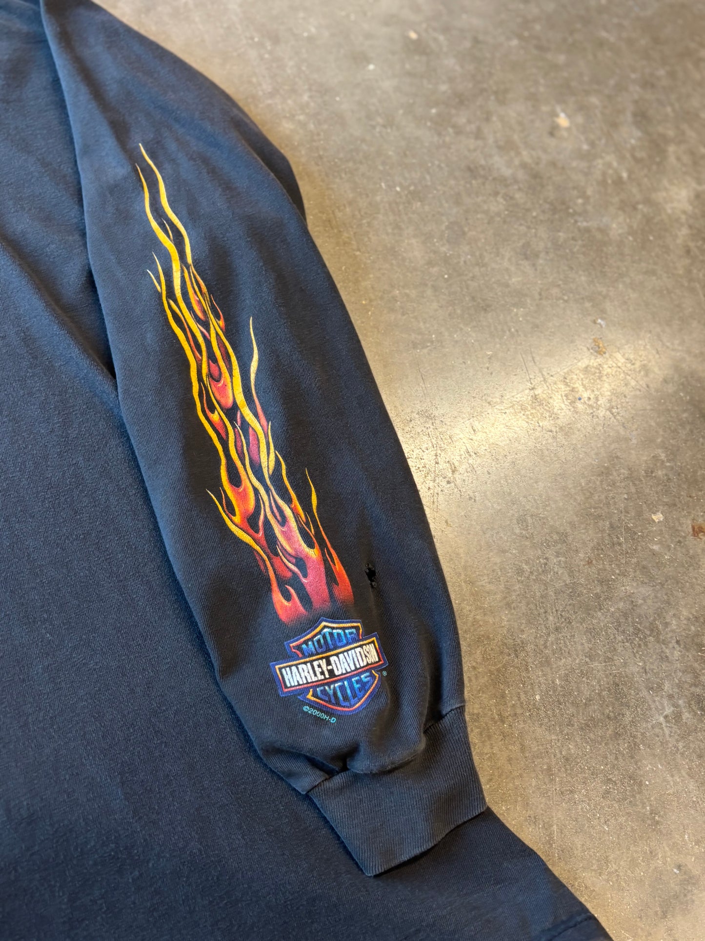 Vintage Harley Davidson Eagle long sleeve size xxl