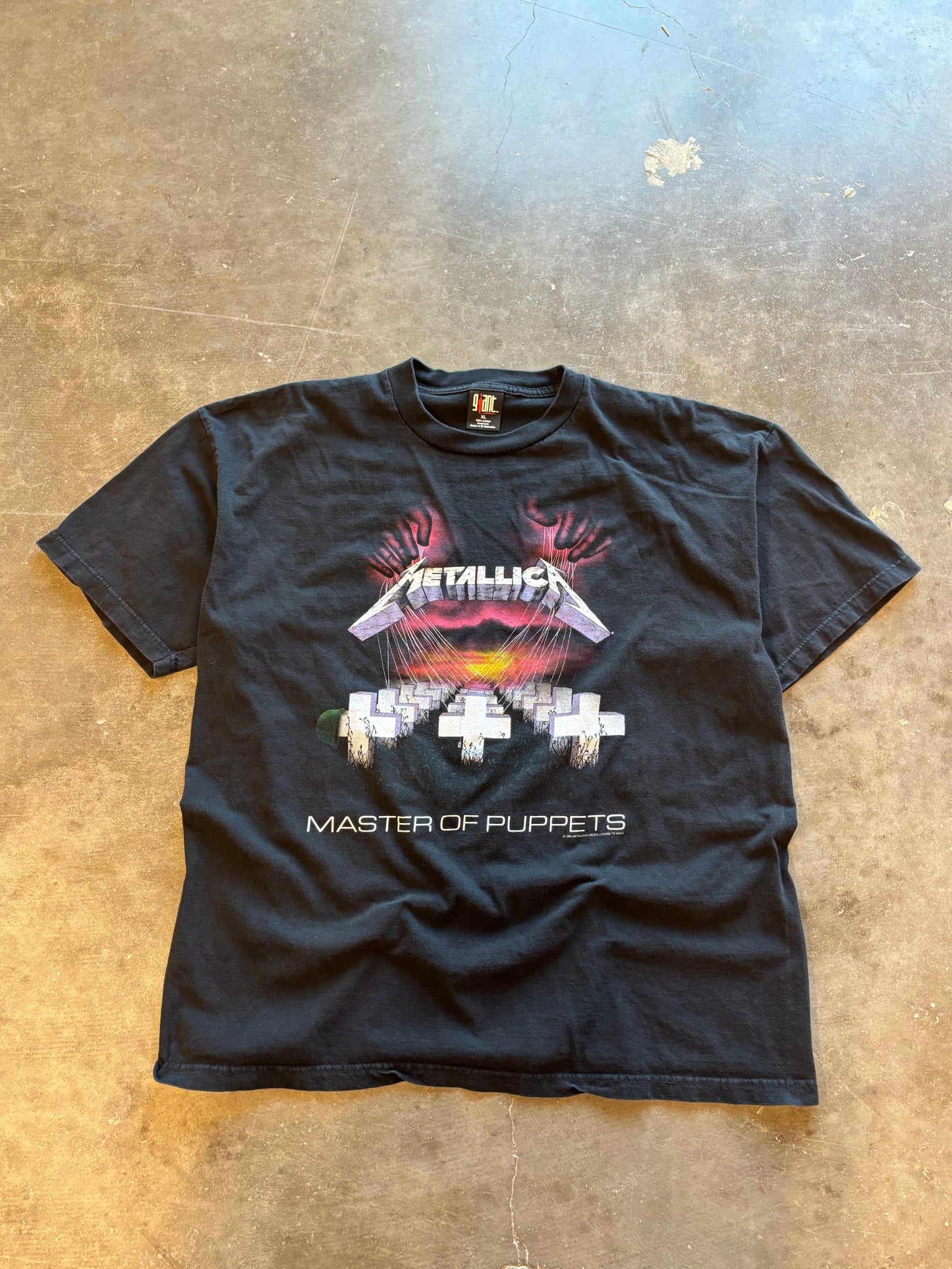 Vintage 1994 Master Of Puppets Metallica shirt size XL