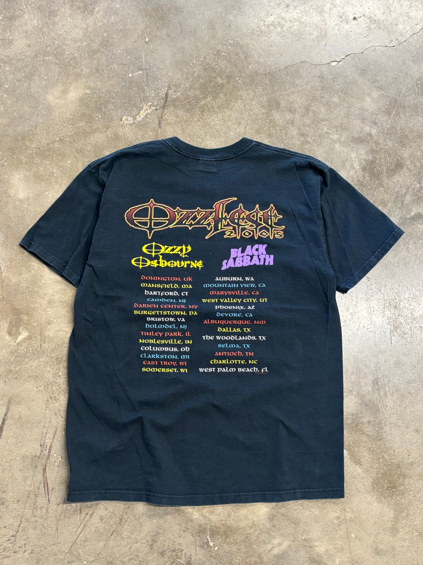 Vintage Ozzy Osbourne Ozzfest shirt size large