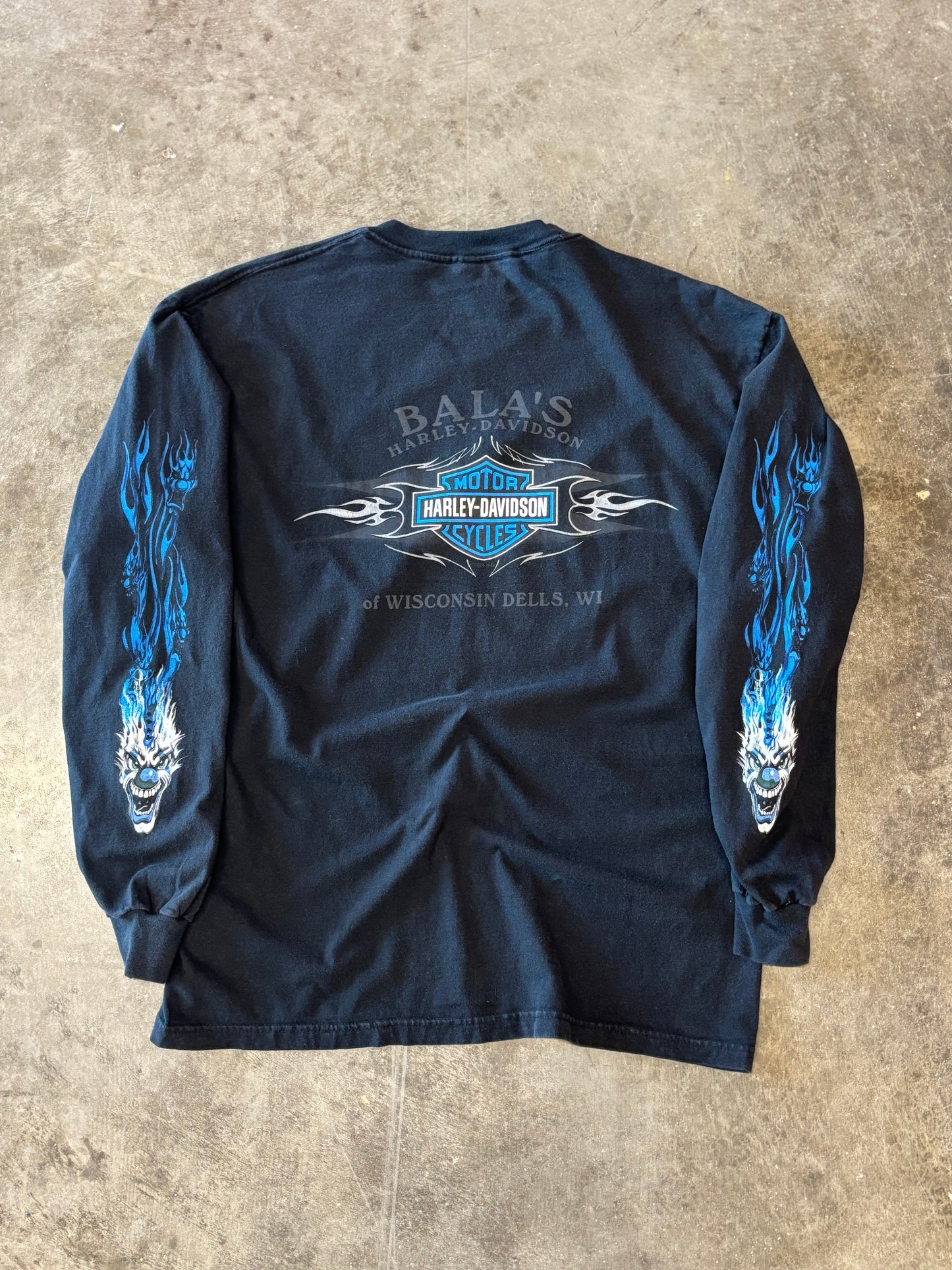 Vintage Harley Davidson dice long sleeve size large