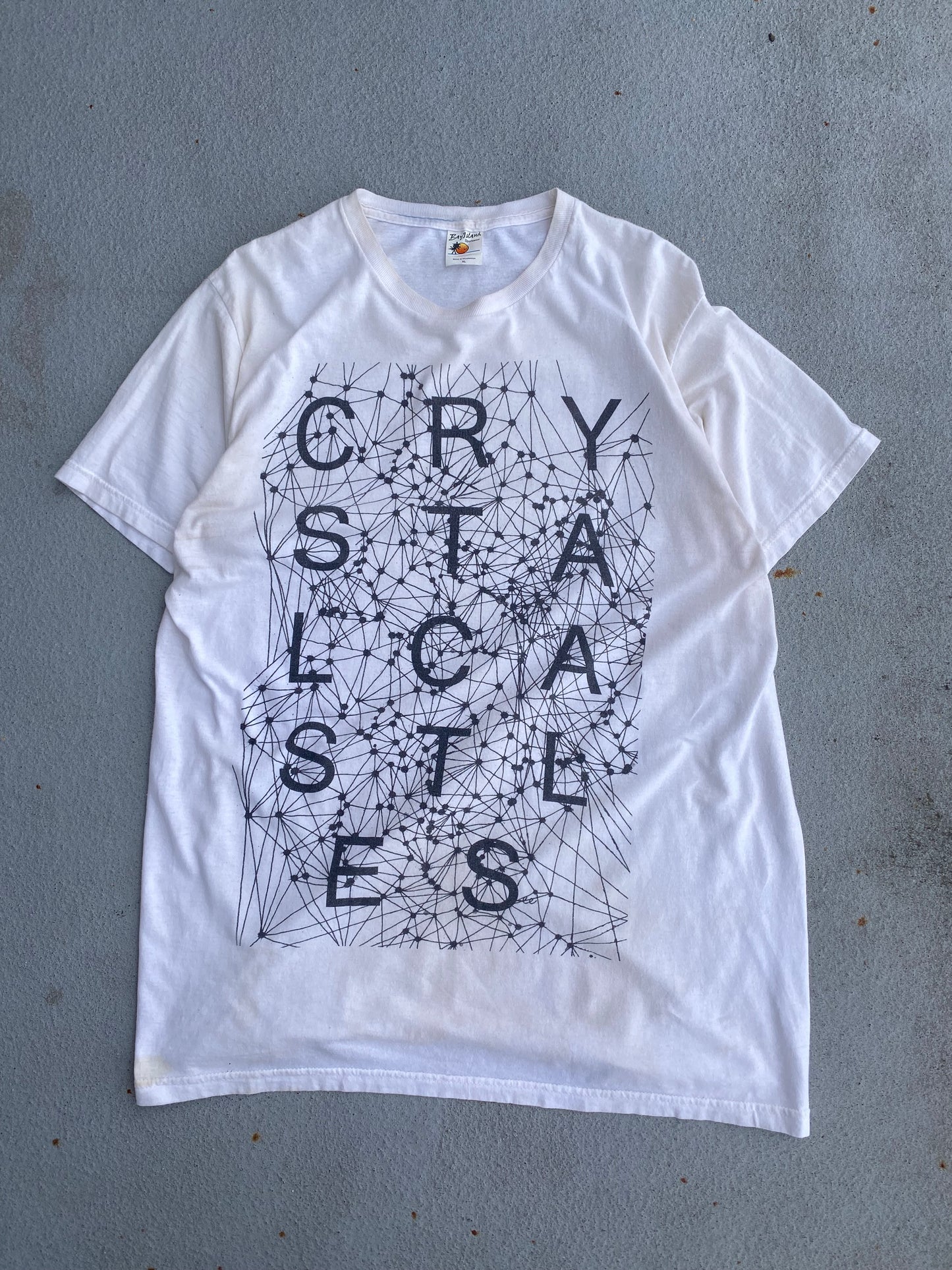 2011 Crystal Castles Shirt Size Xal