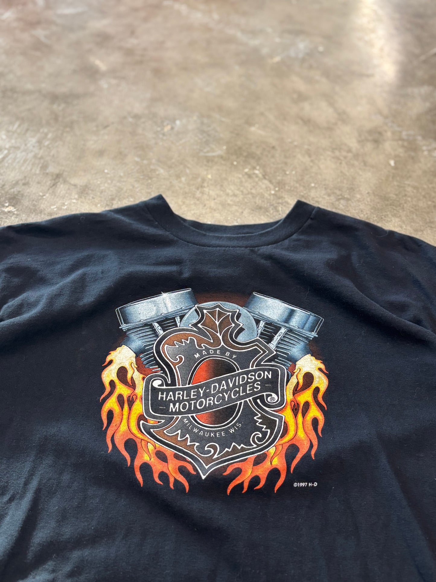 Vintage Harley Davidson vtwin shirt size xxl