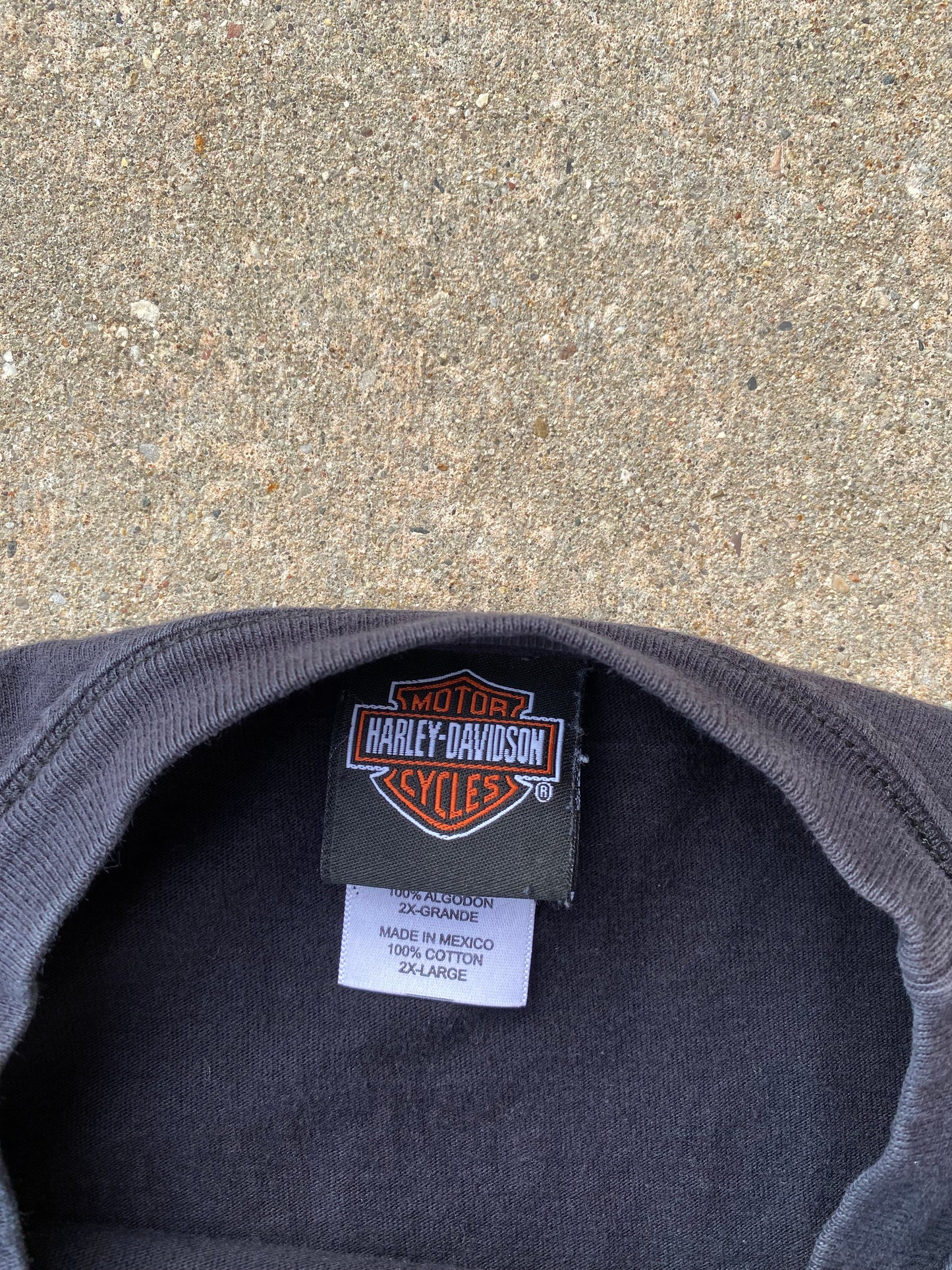 Harley Davidson Chrome Red Long sleeve Size XXL